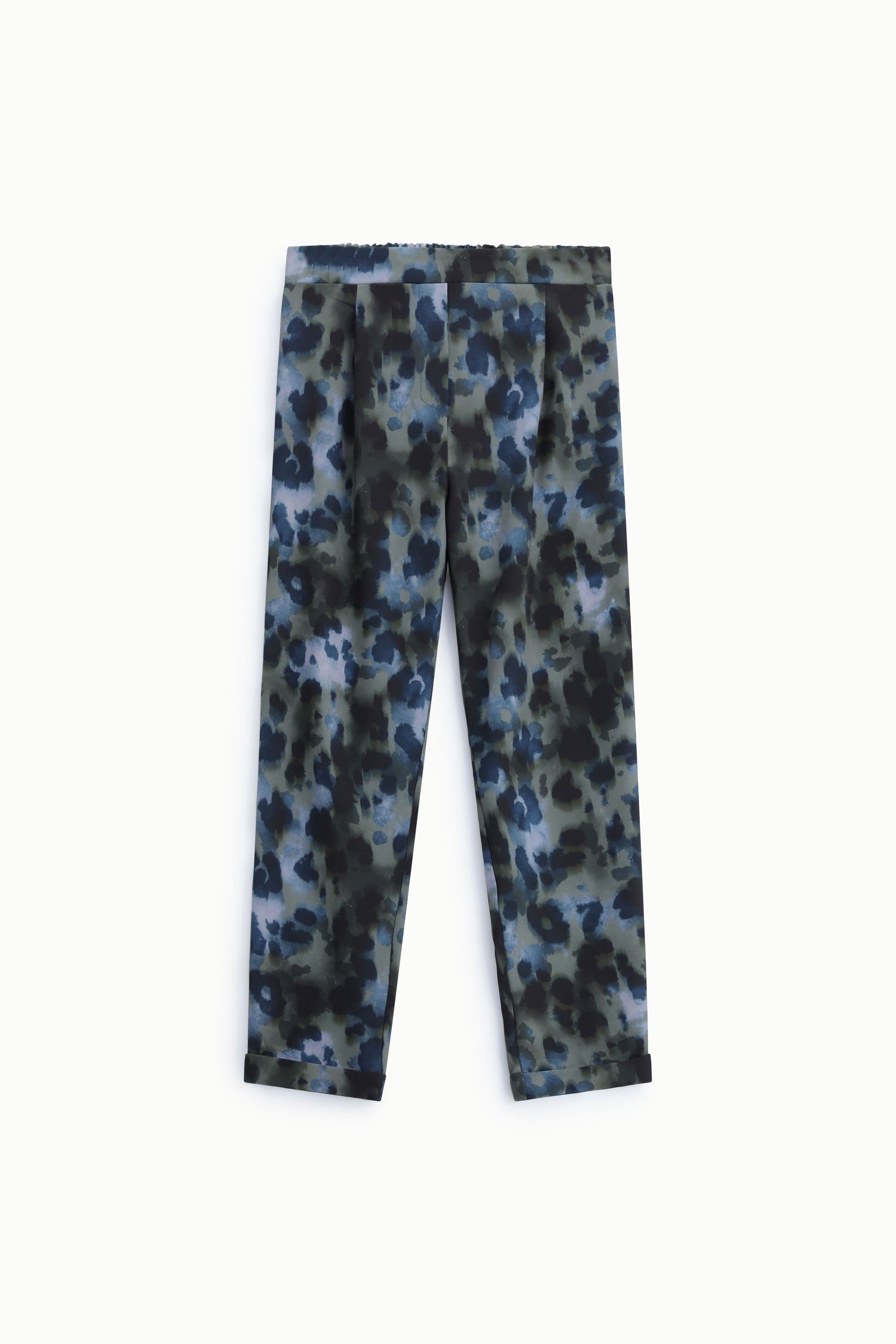 Pantalon fluide bleu marine Please Femme vue produit