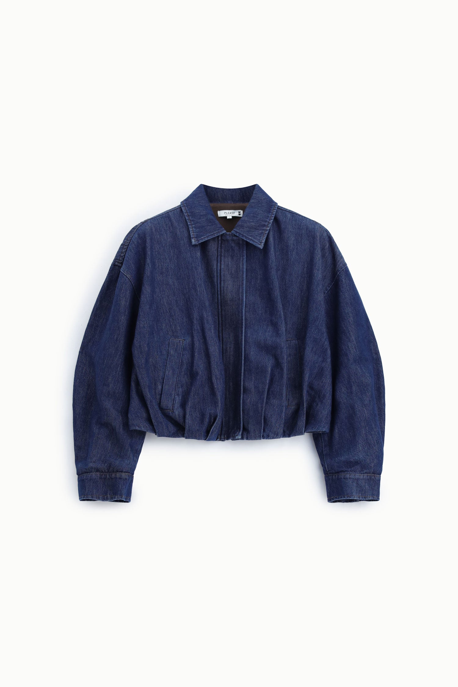 Blouson en denim bleu Please Femme vue produit