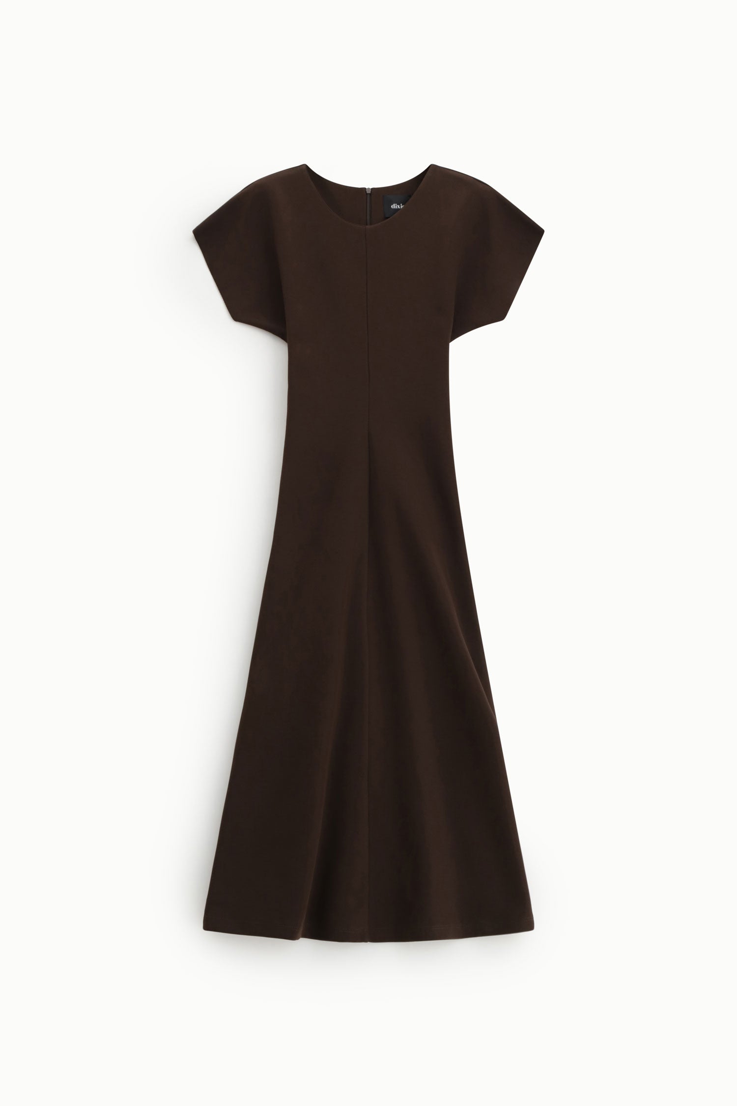 Robe chocolat Dixie Femme vue de face