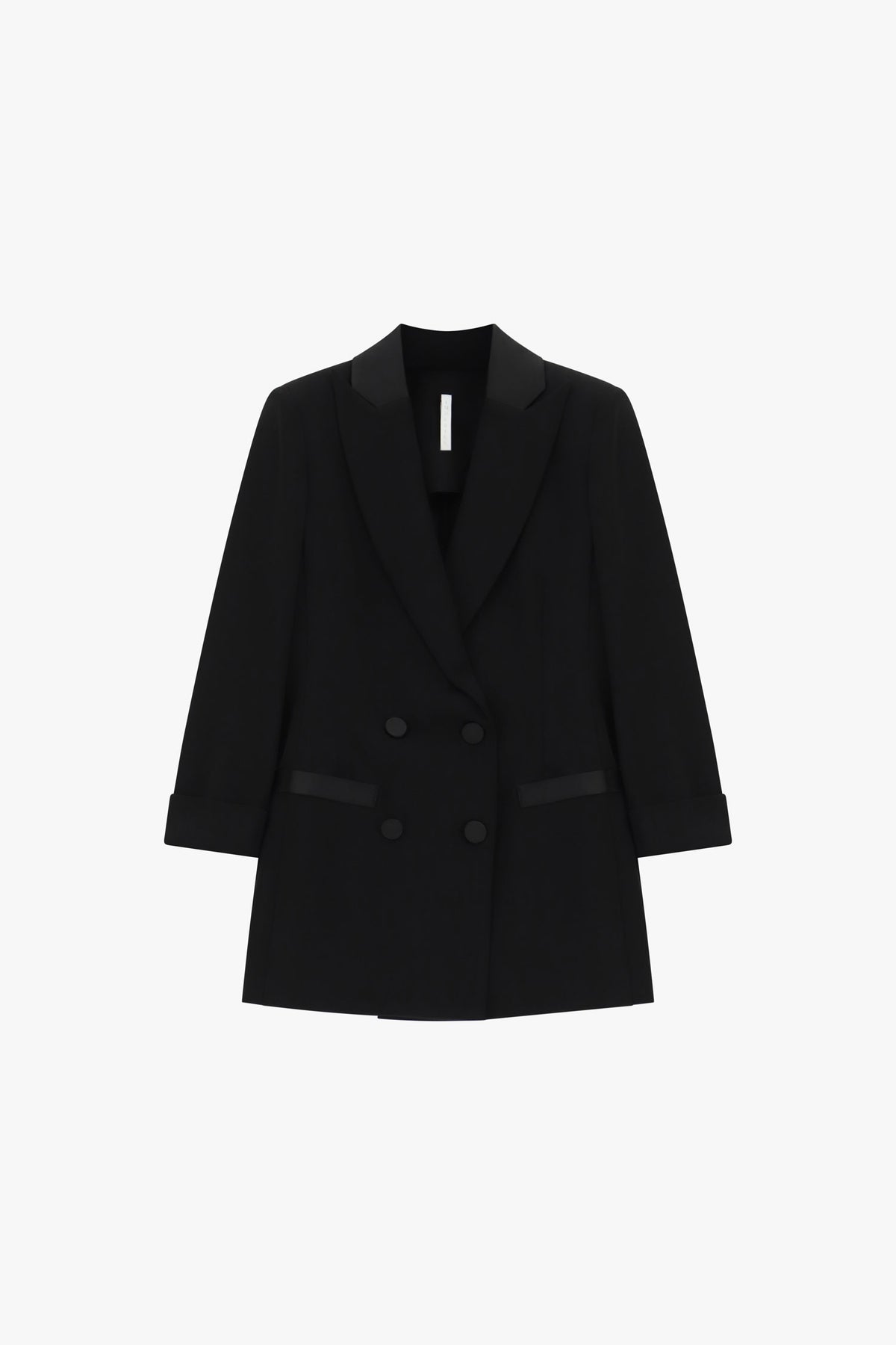 Blazer de smoking manches 3/4 noir – Imperial