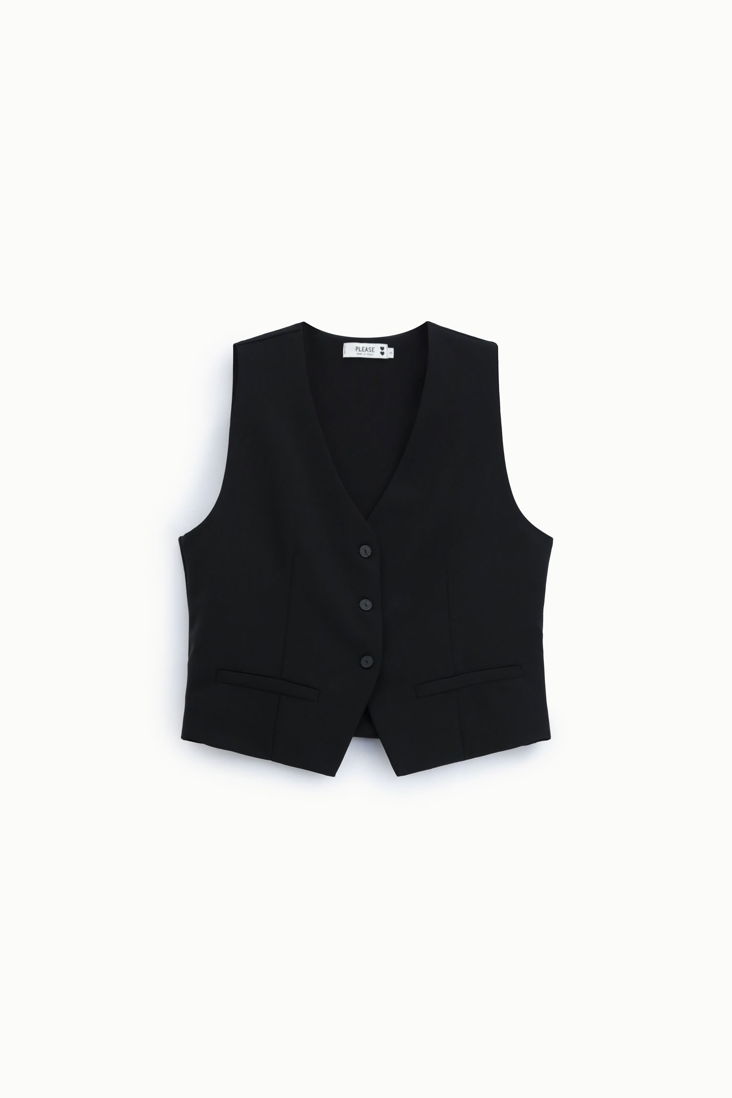 Gilet noir Please Femme vue produit
