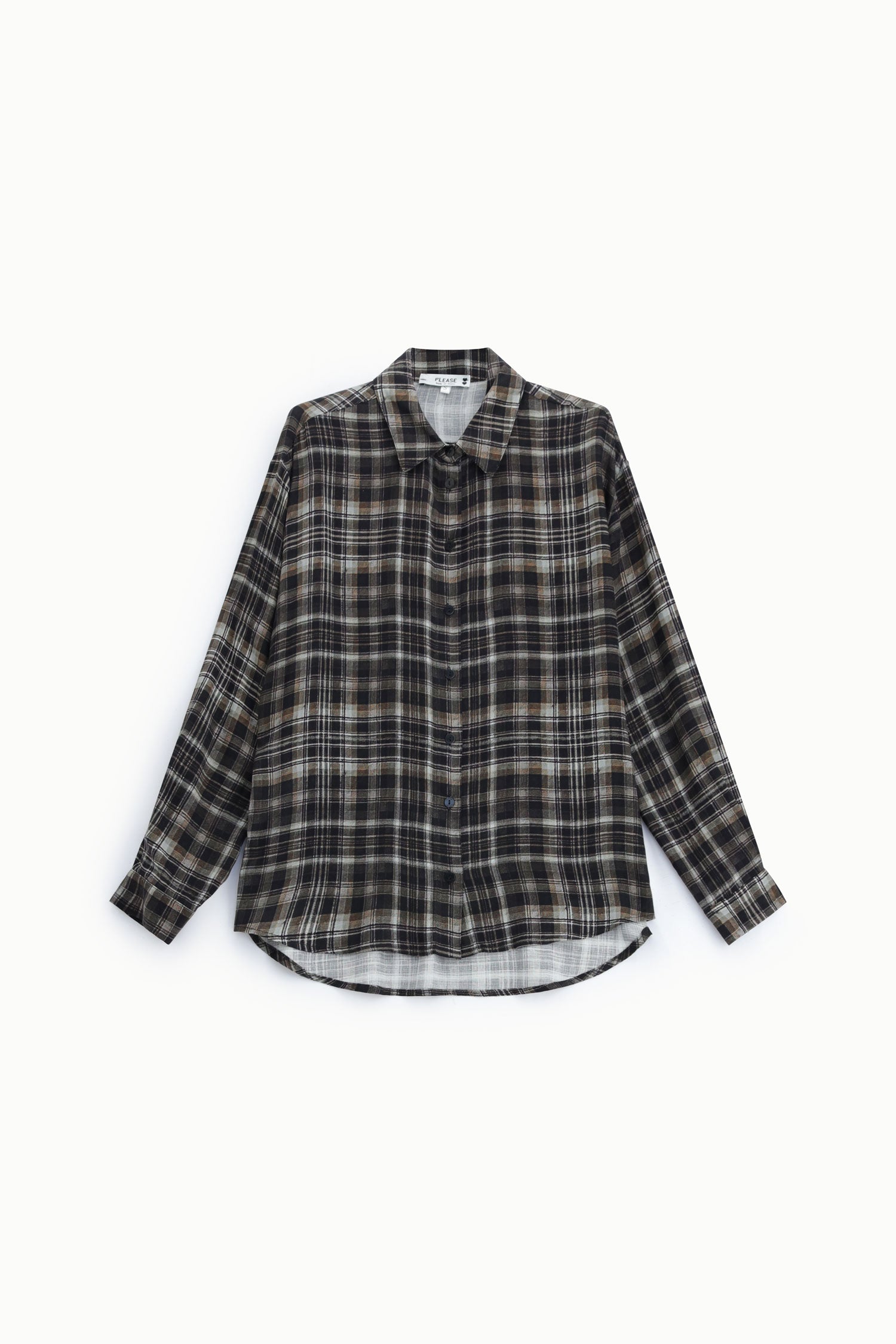 Chemise Please grise C0ULEKY000
