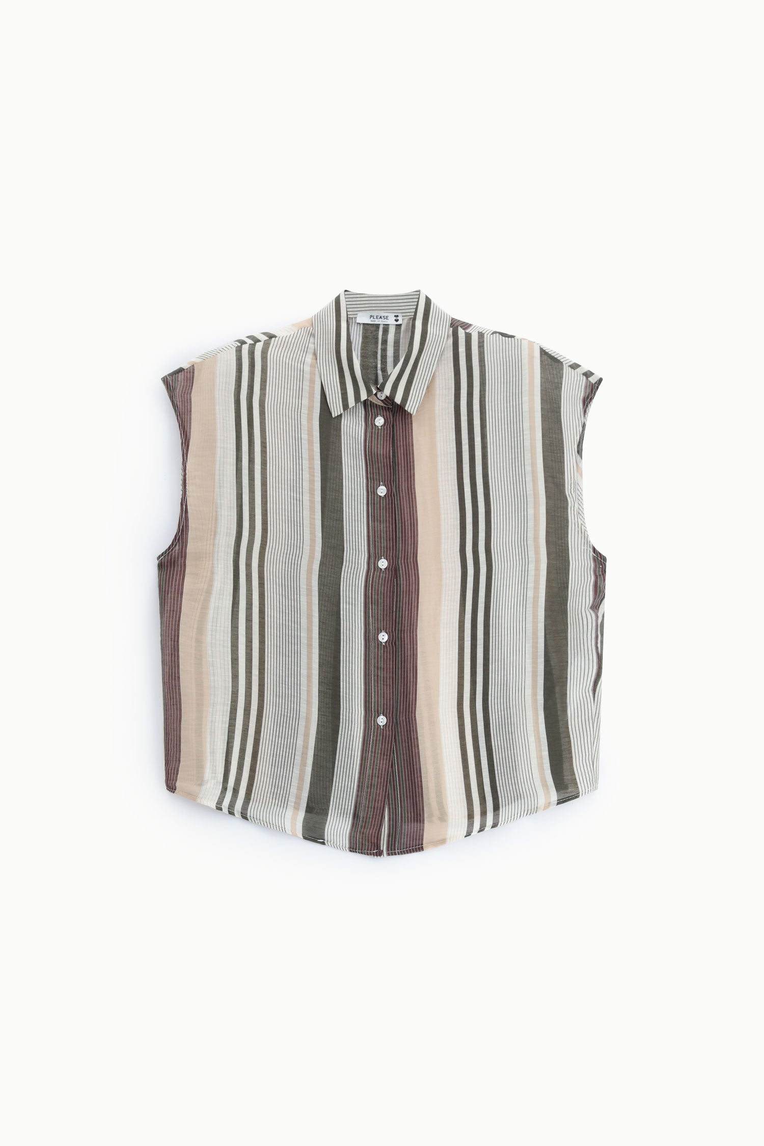 Chemise imprimee multicolore Please Femme vue produit