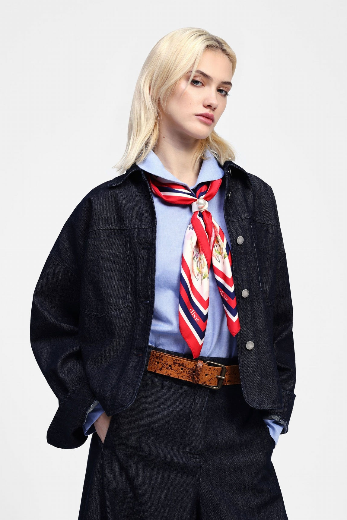 Dixie Blazer Denim J648w019
