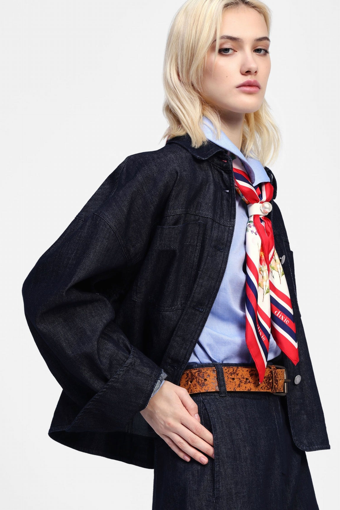Dixie Blazer Denim J648w019