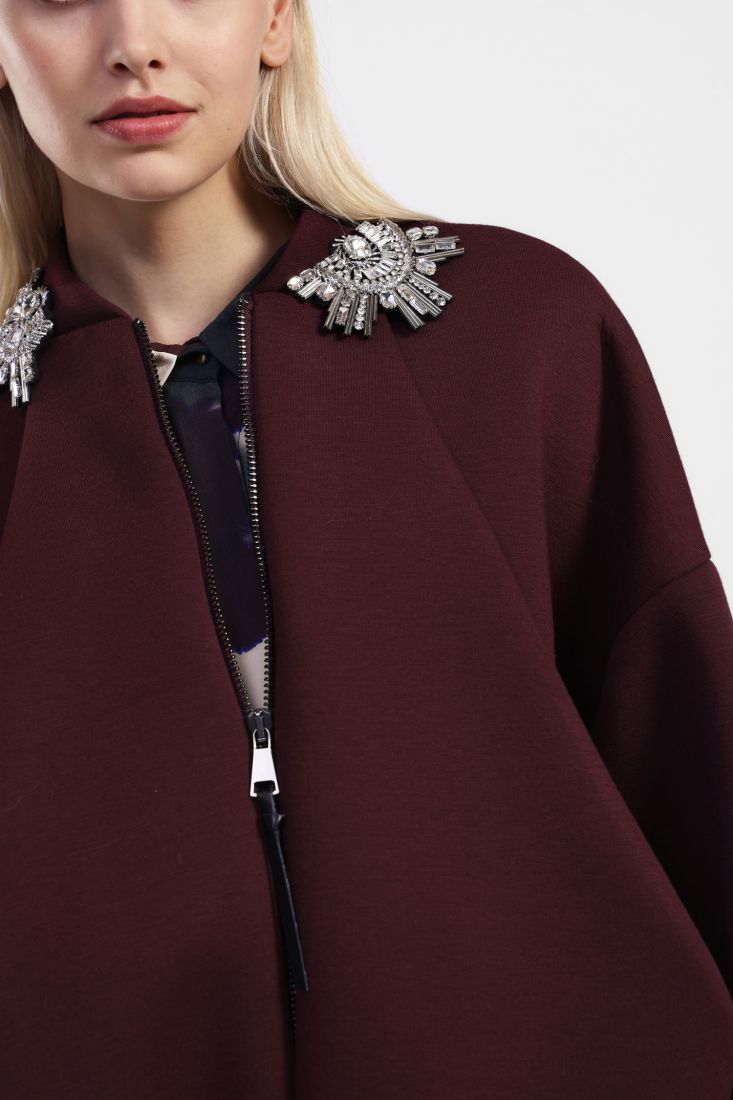 Dixie Blouson Bordeaux Vafcdgppa