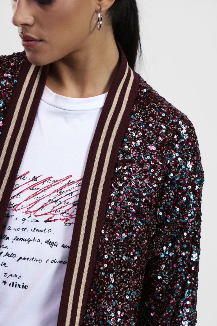 Dixie Blouson Bordeaux Vafpyafa