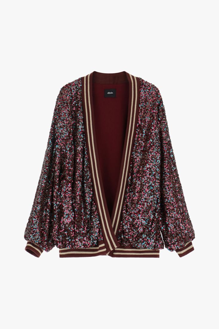 Dixie Blouson Bordeaux Vafpyafa