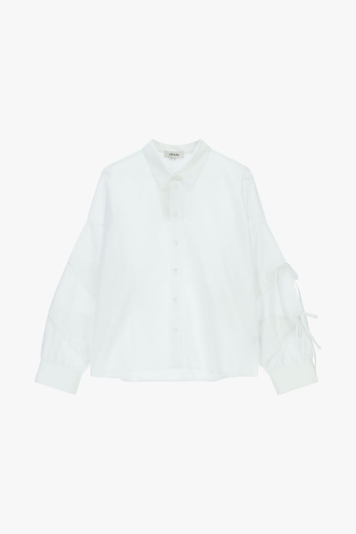 Dixie Chemisier Bianco Cfhlj0a