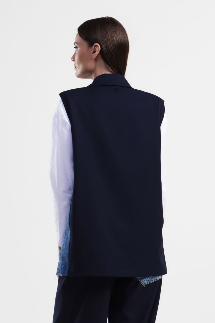 Dixie Gilet Blu L648y012