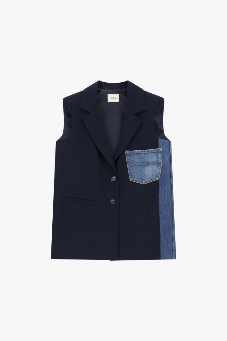 Dixie Gilet Blu L648y012