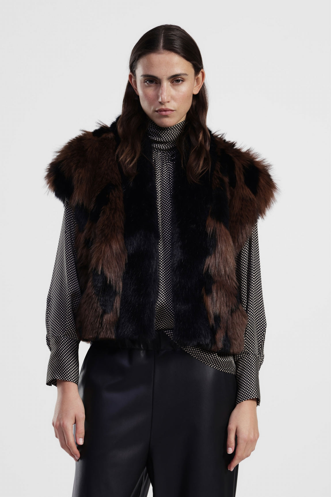 Dixie Gilet Marrone Lagiyfo