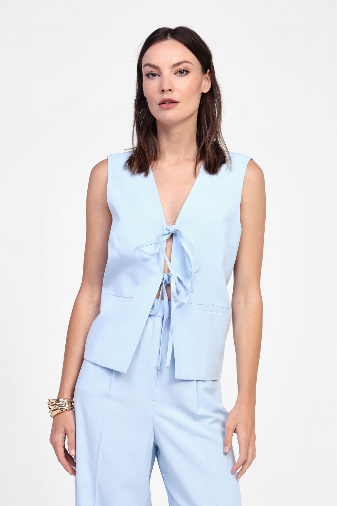 Dixie Gilet Sky L845w018
