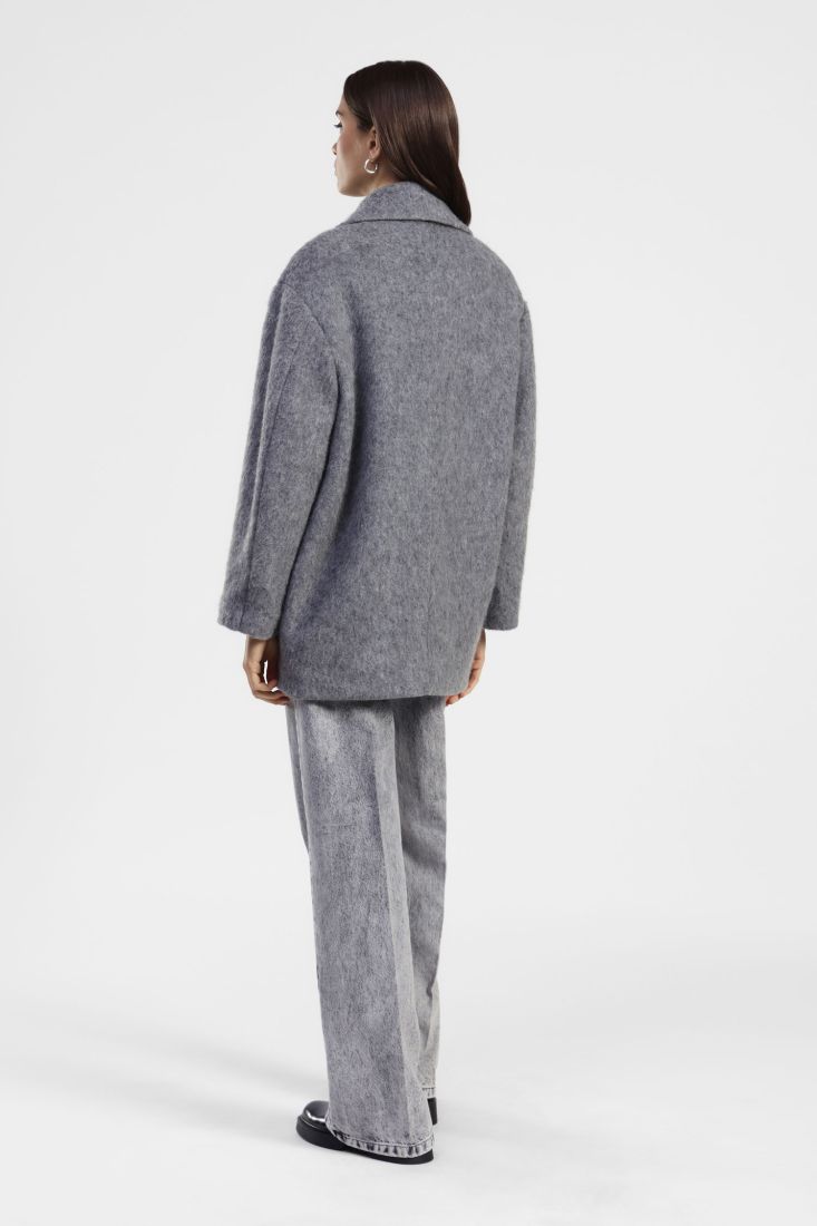 Dixie Manteau Grigio Kbehybsua