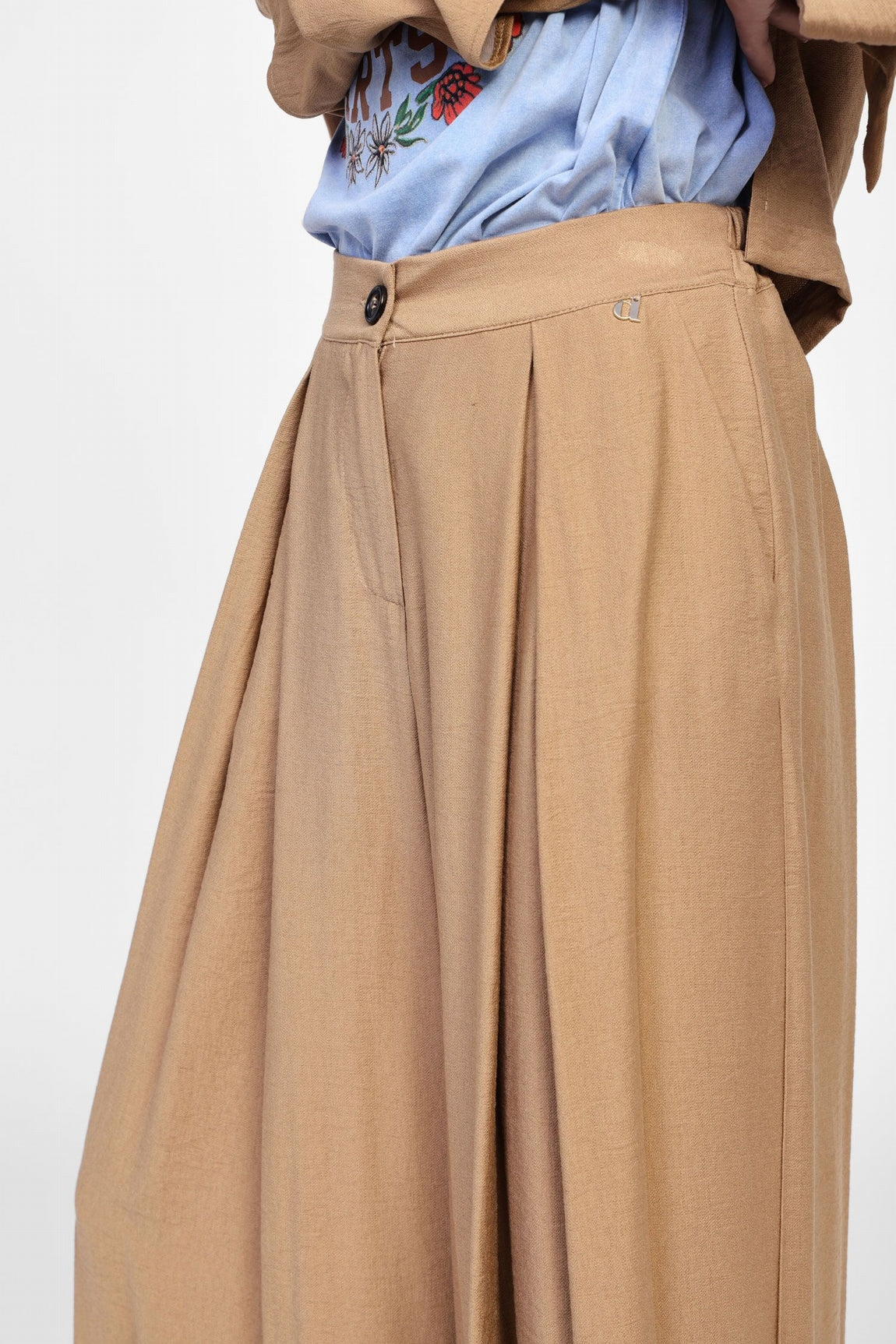 Dixie Pantalon Camel Pdlijrea
