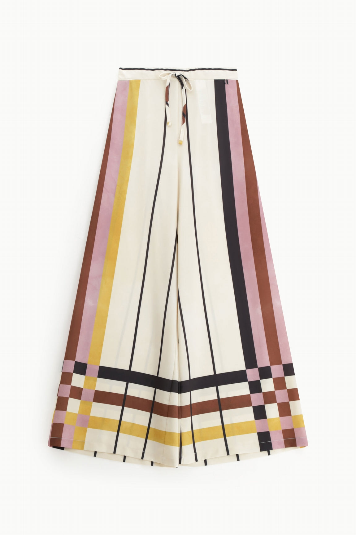 Dixie Pantalon Panna/Nero Pdq21bma