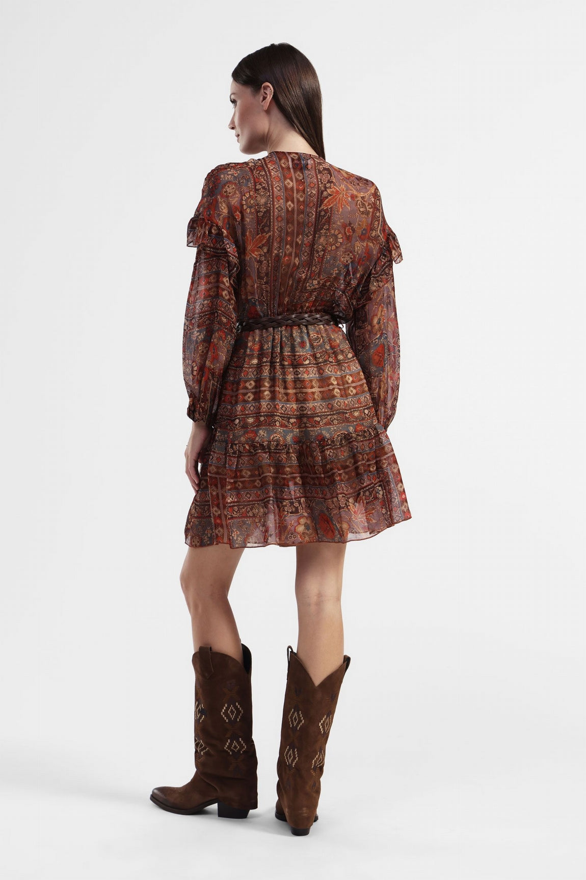 Dixie Robe Multicolore Amdbyggc