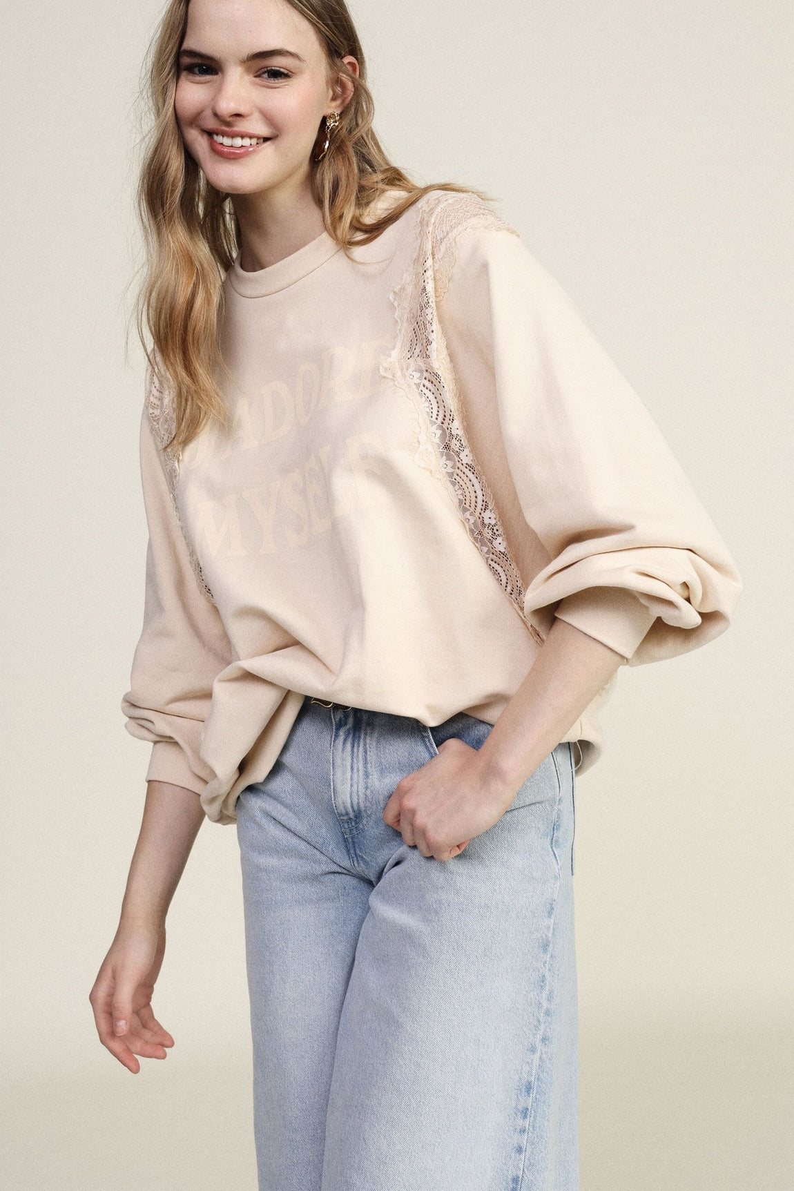 Dixie Sweat Shirt Burro F067a014