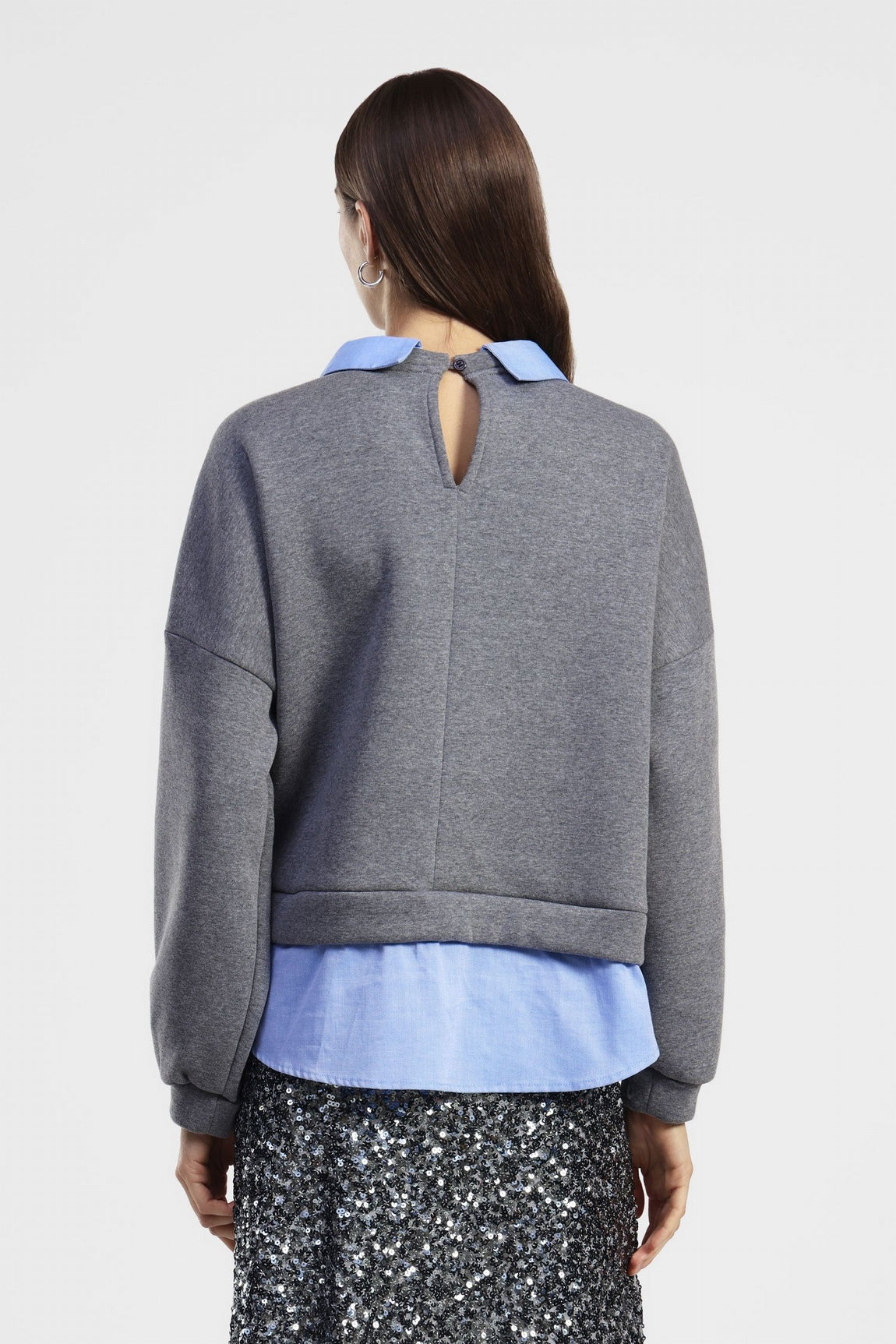 Dixie Sweat-shirt Grigio Faq1kndpa