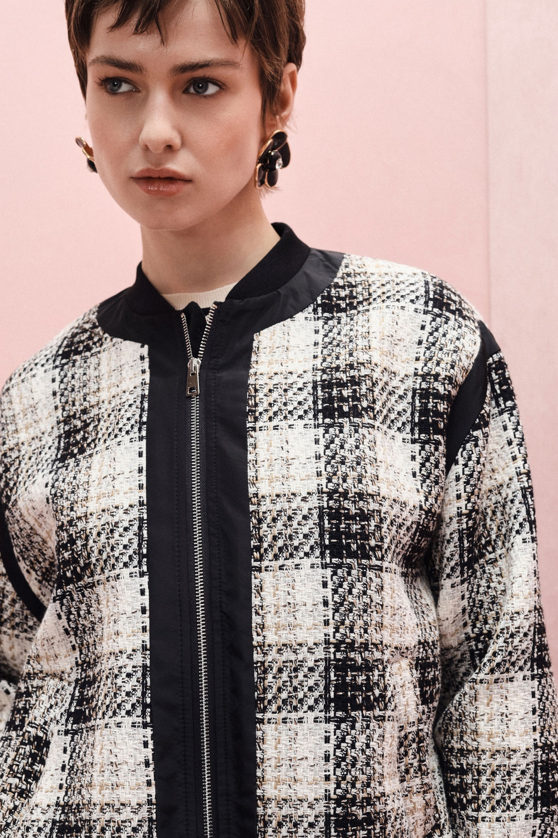 Imperial Blouson Panna/Nero Vhq6lgl