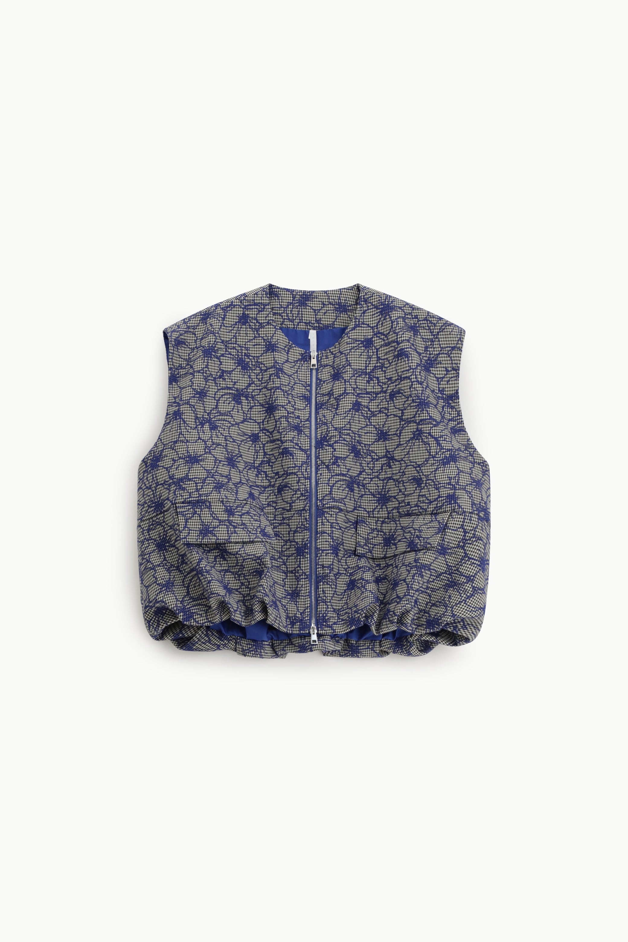 Imperial Gilet Panna/Blu Lc79lgd