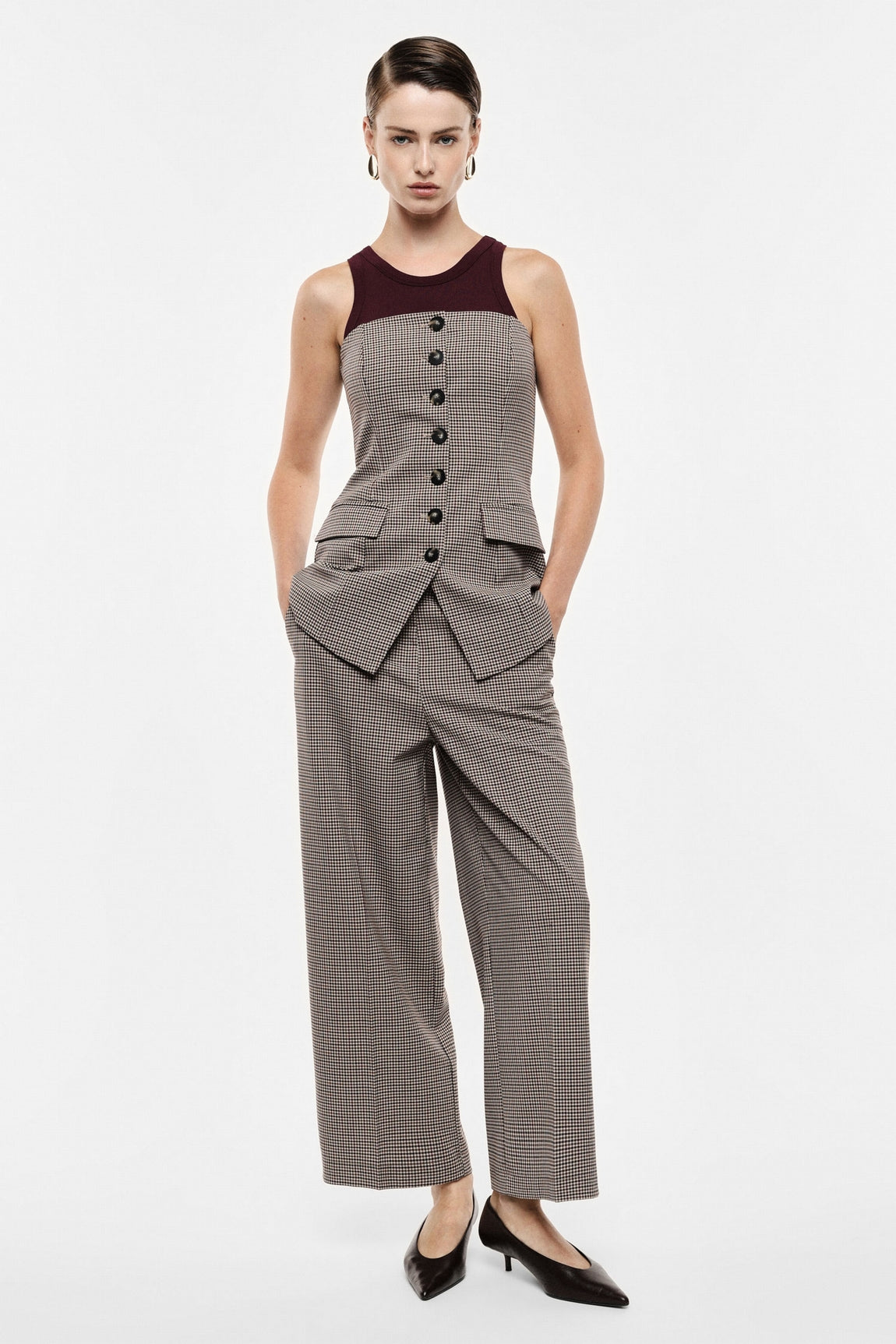 Imperial Pantalon Beige/Moro P8e5mcn
