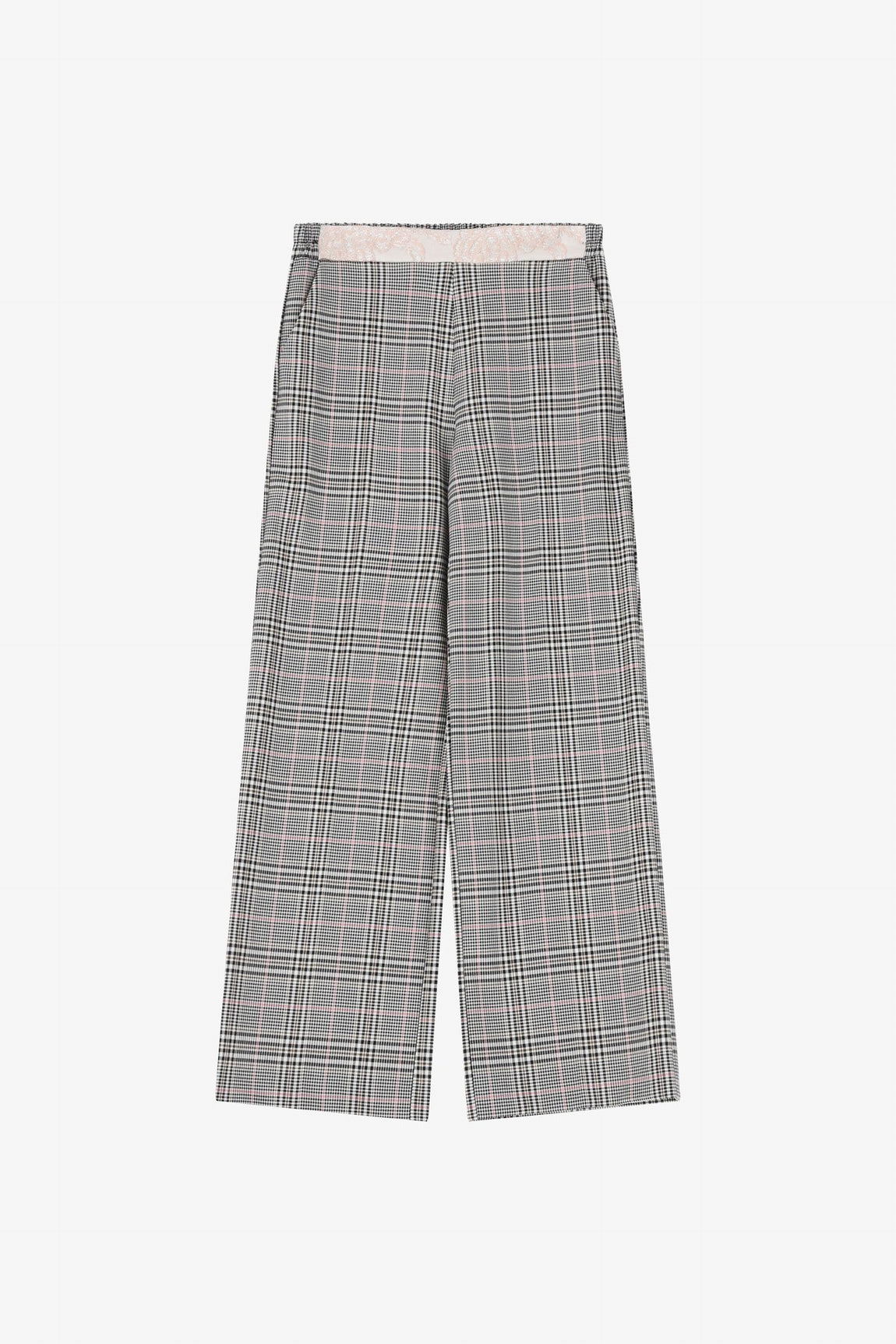 Imperial Pantalon Bianco/Rosa1 Peq7jbv