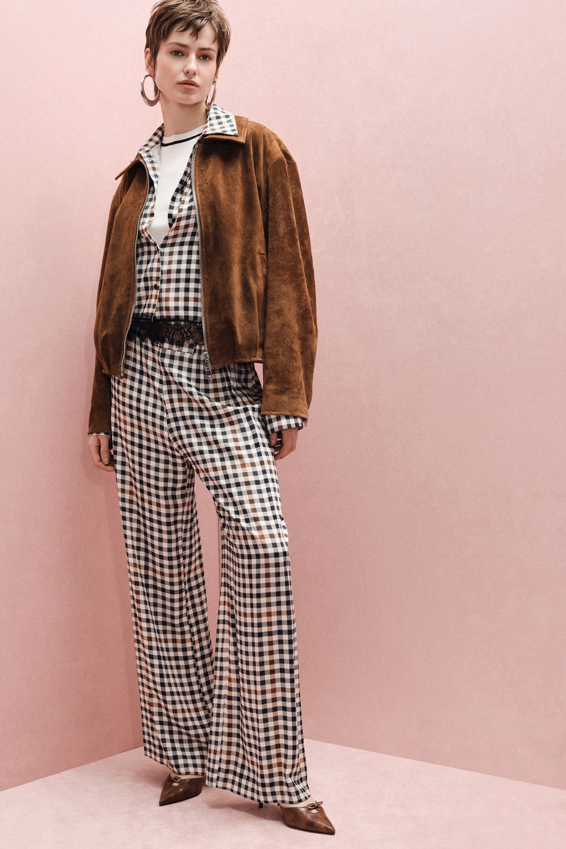 Imperial Pantalon Panna/Nero P7d6len