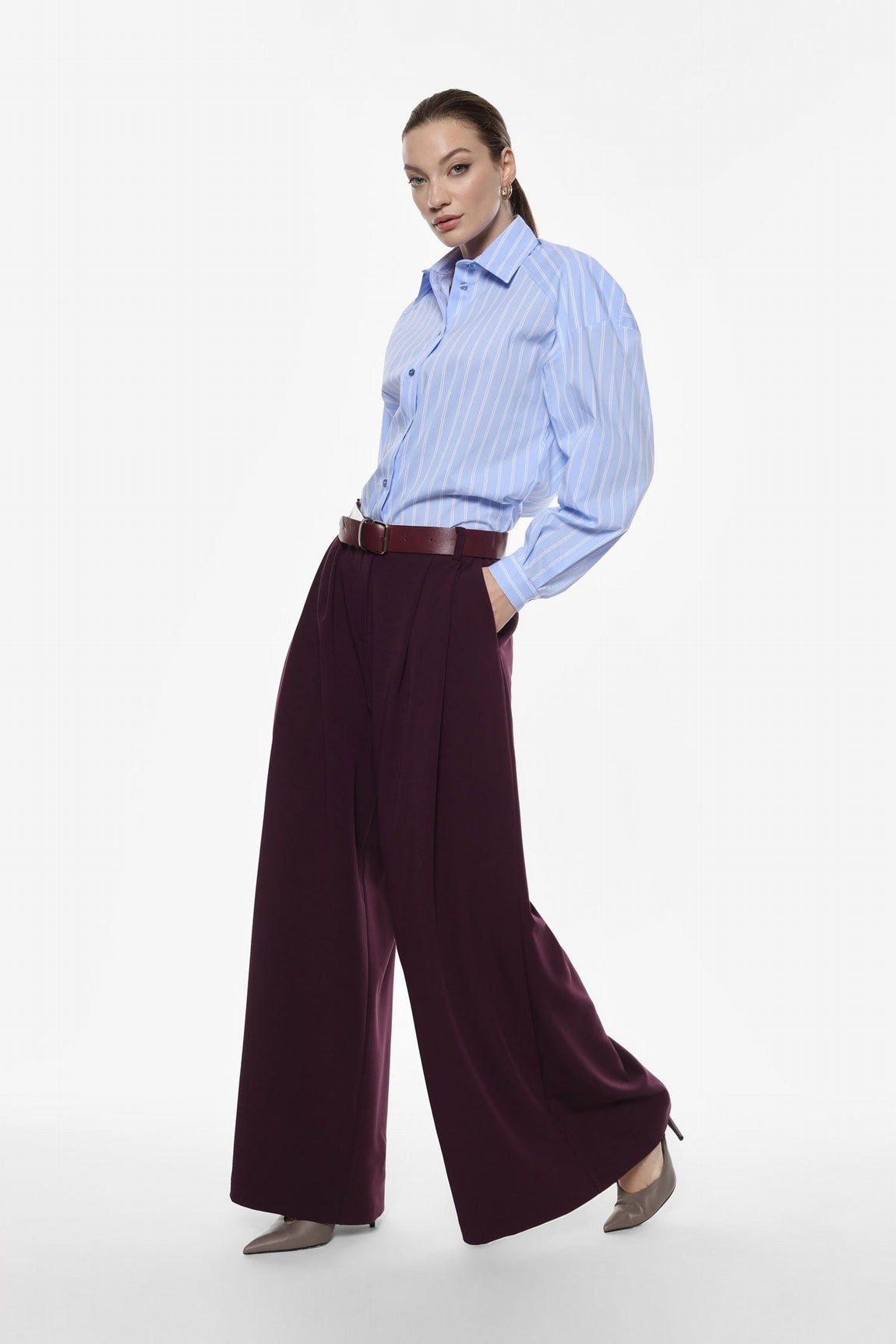 Imperial Pantalon Prugna P3u0kic