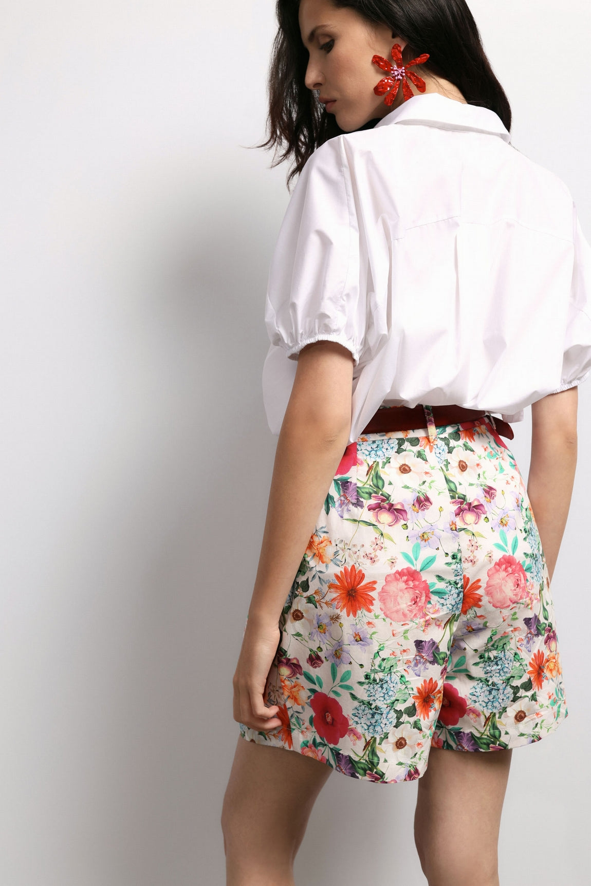 Imperial Short Bianco/Multicolor D483juq