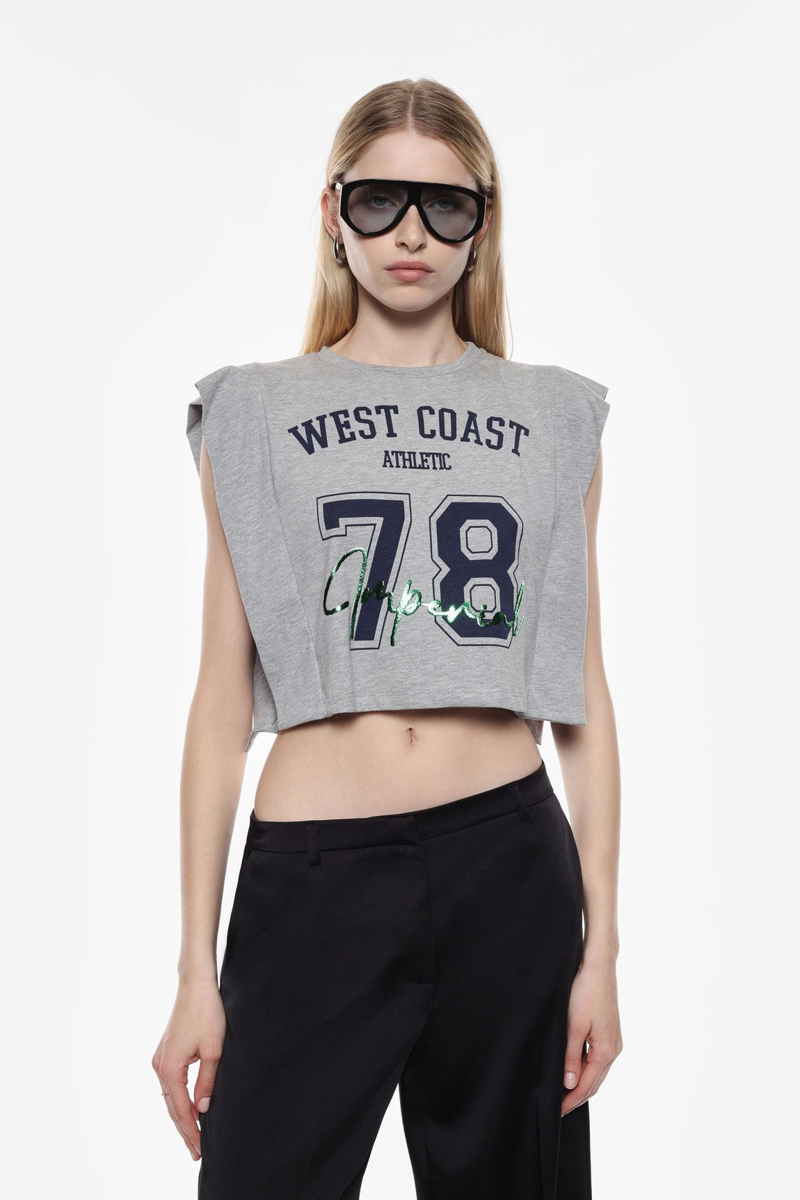 Imperial T-shirt Grigio T58312361