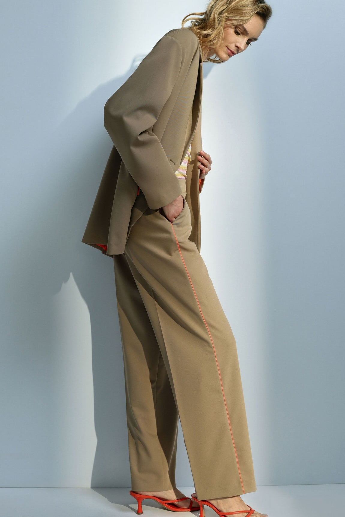 Imperial Veste Cammello Jq44jicara