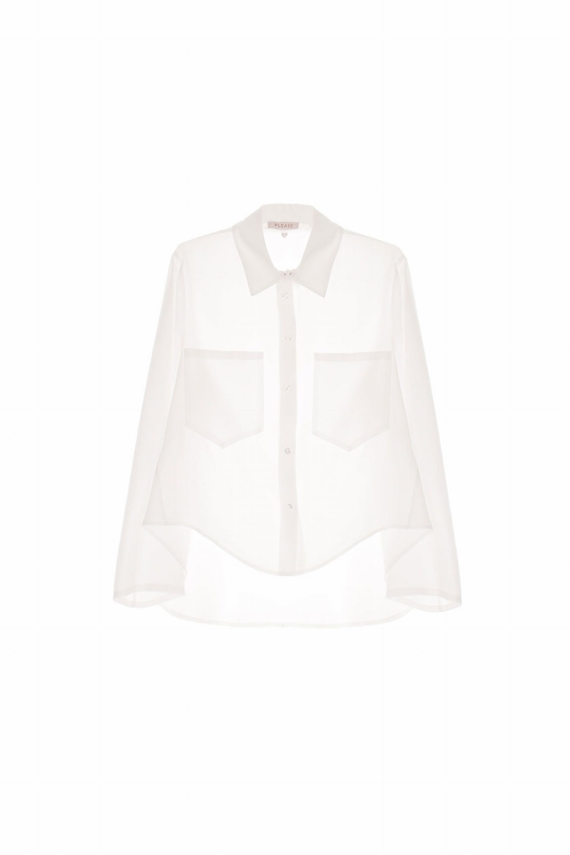 Please Chemise Bianco C0ttasd000