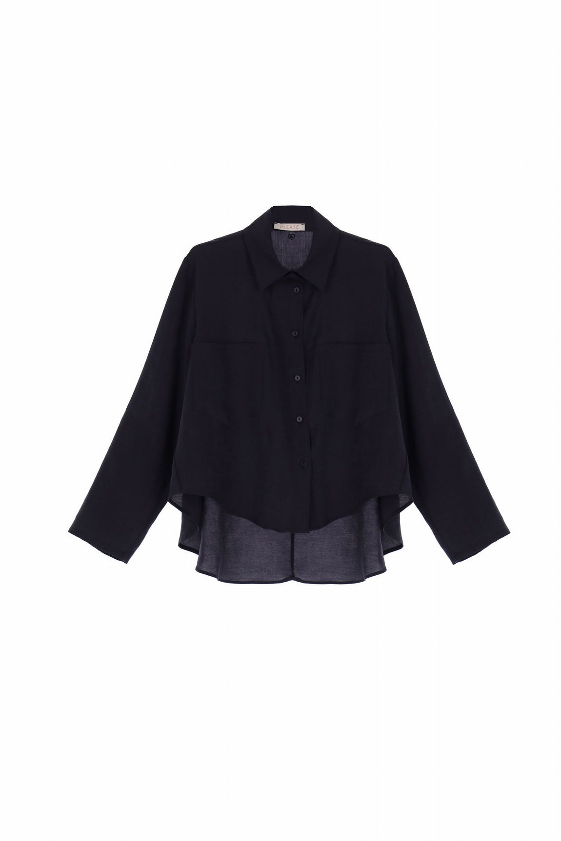 Please Chemise Blu C0ttasd000