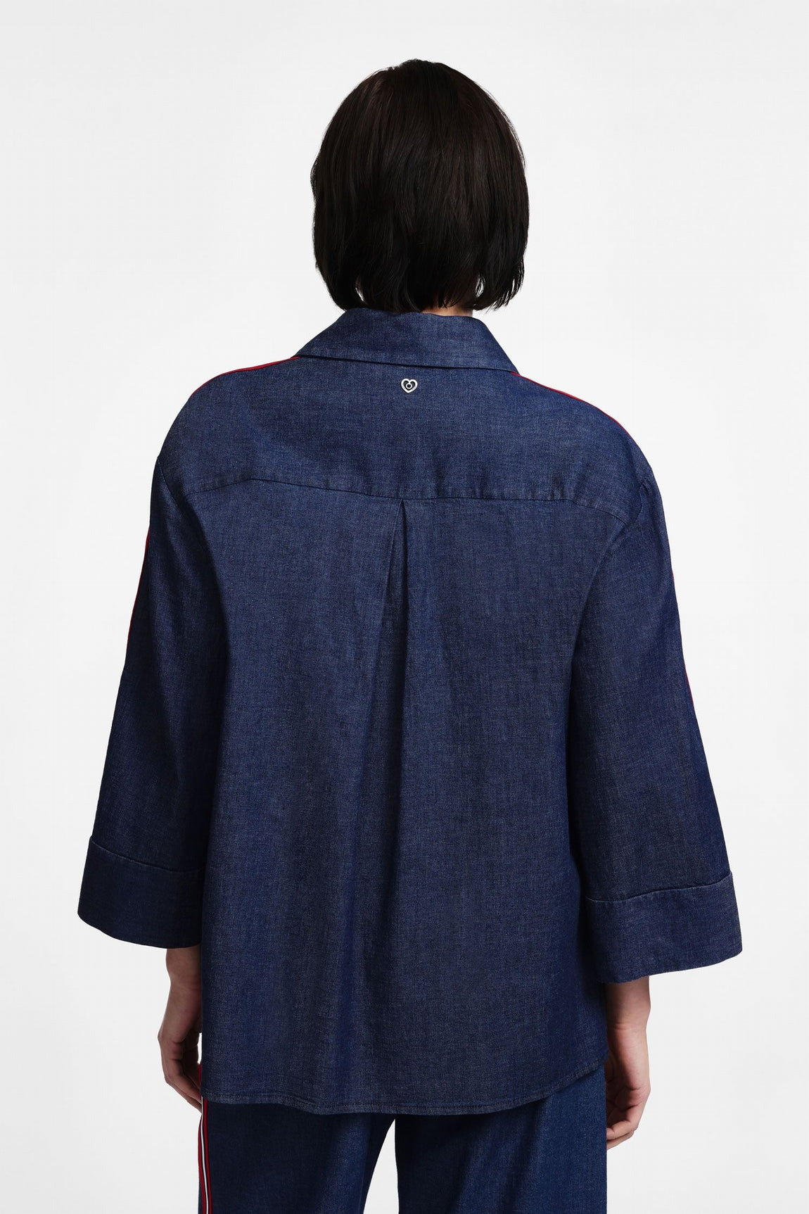 Please Chemise Blu Denim C1g7crtc20