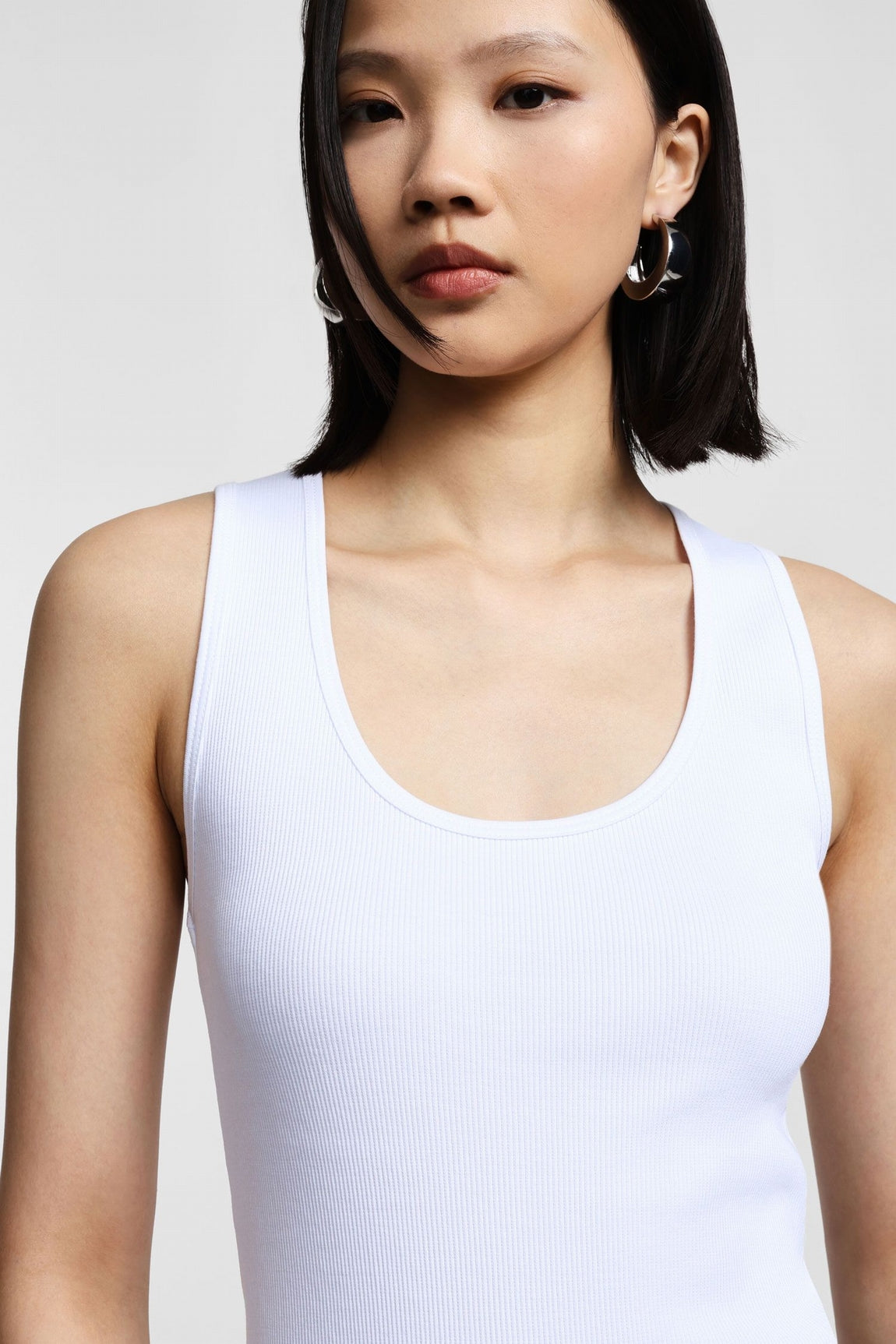 Please Debardeur Bianco R8555mod15