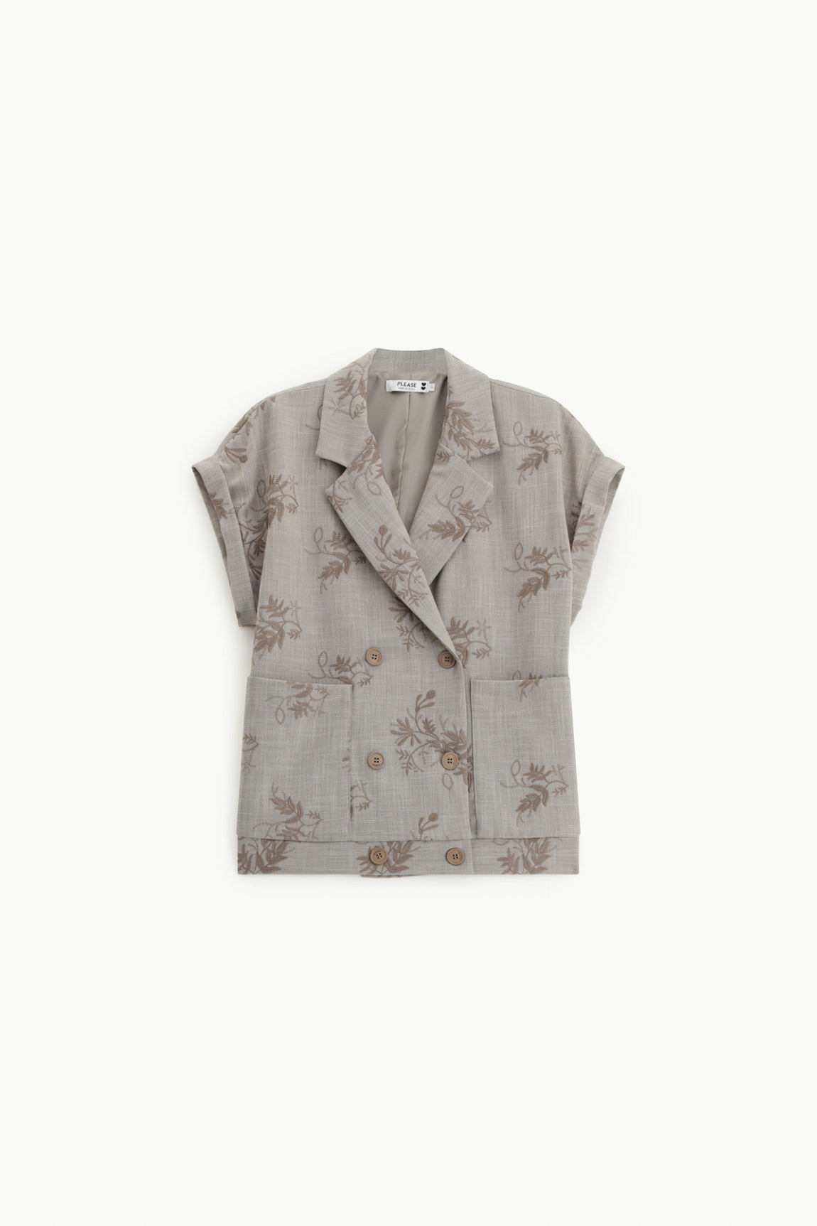 Please Gilet Beige L0ejdyh000