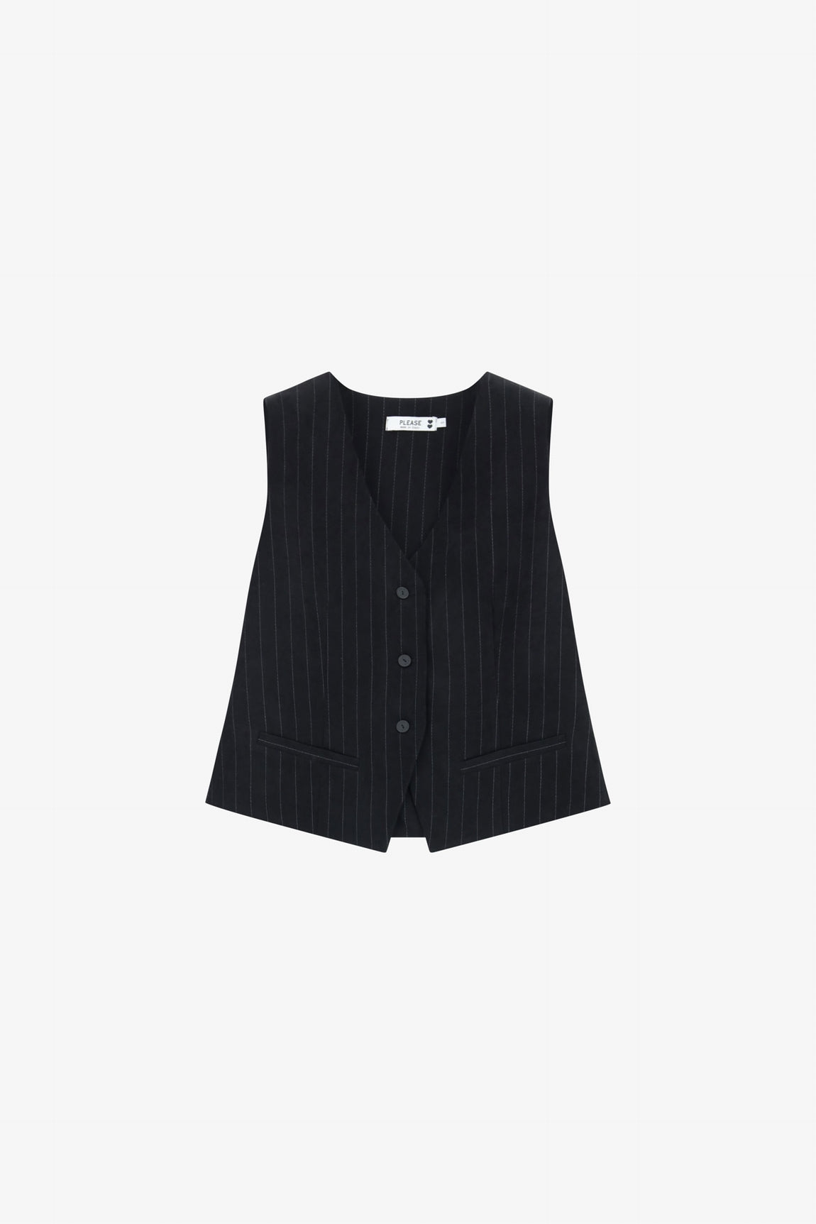 Please Gilet Nero L0c9dpy000