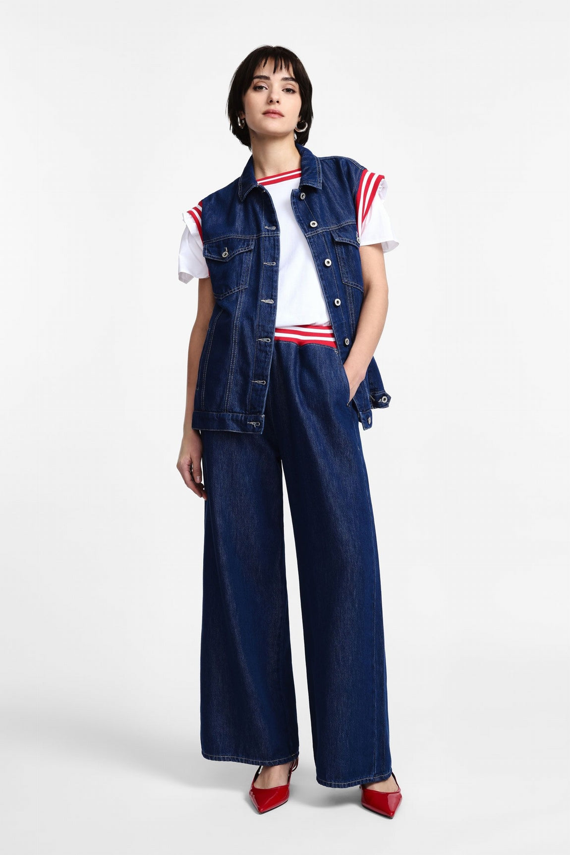 Please Jean Blu Denim P3g2cqzcau