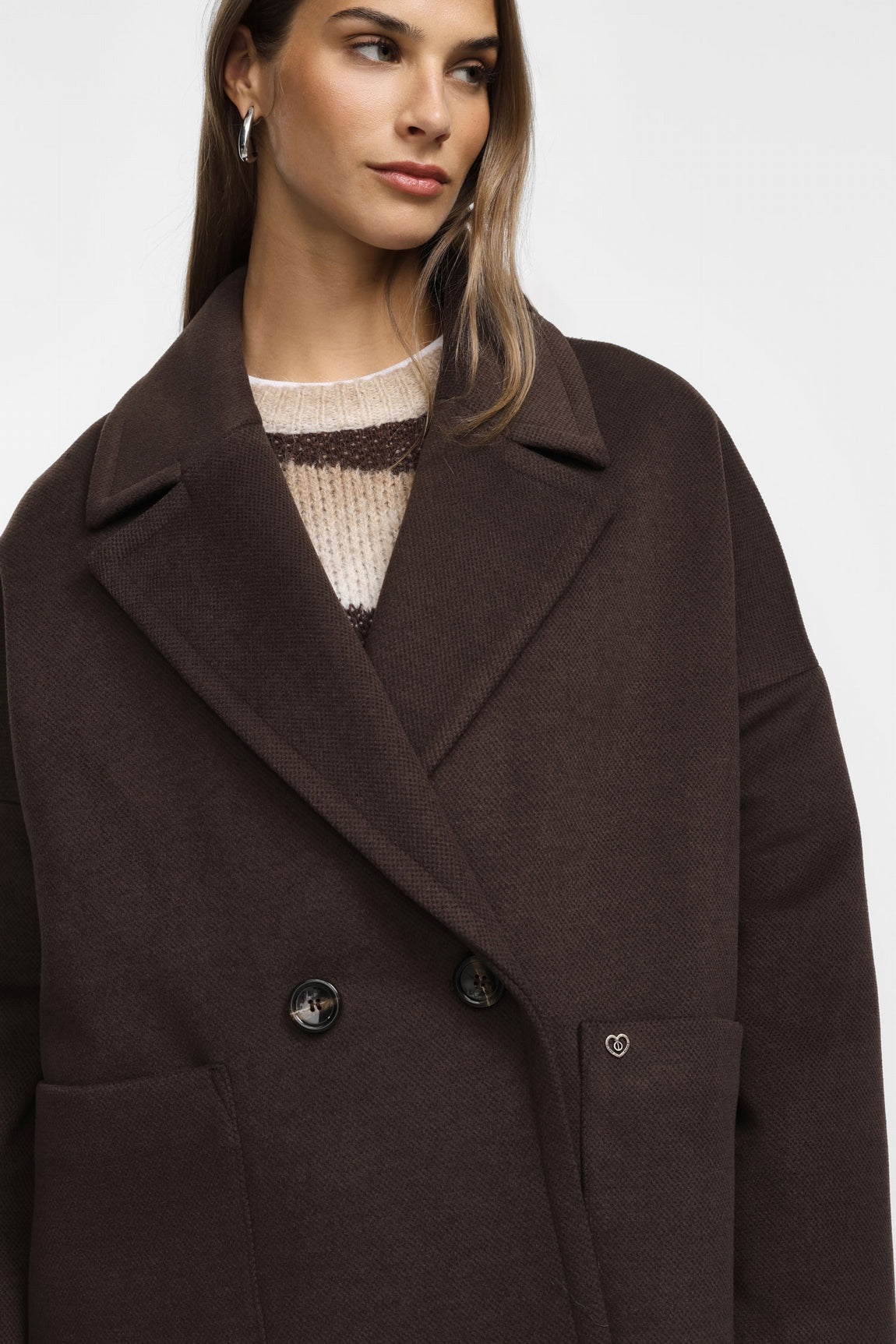 Please Manteau Cioccolato K493sspezi