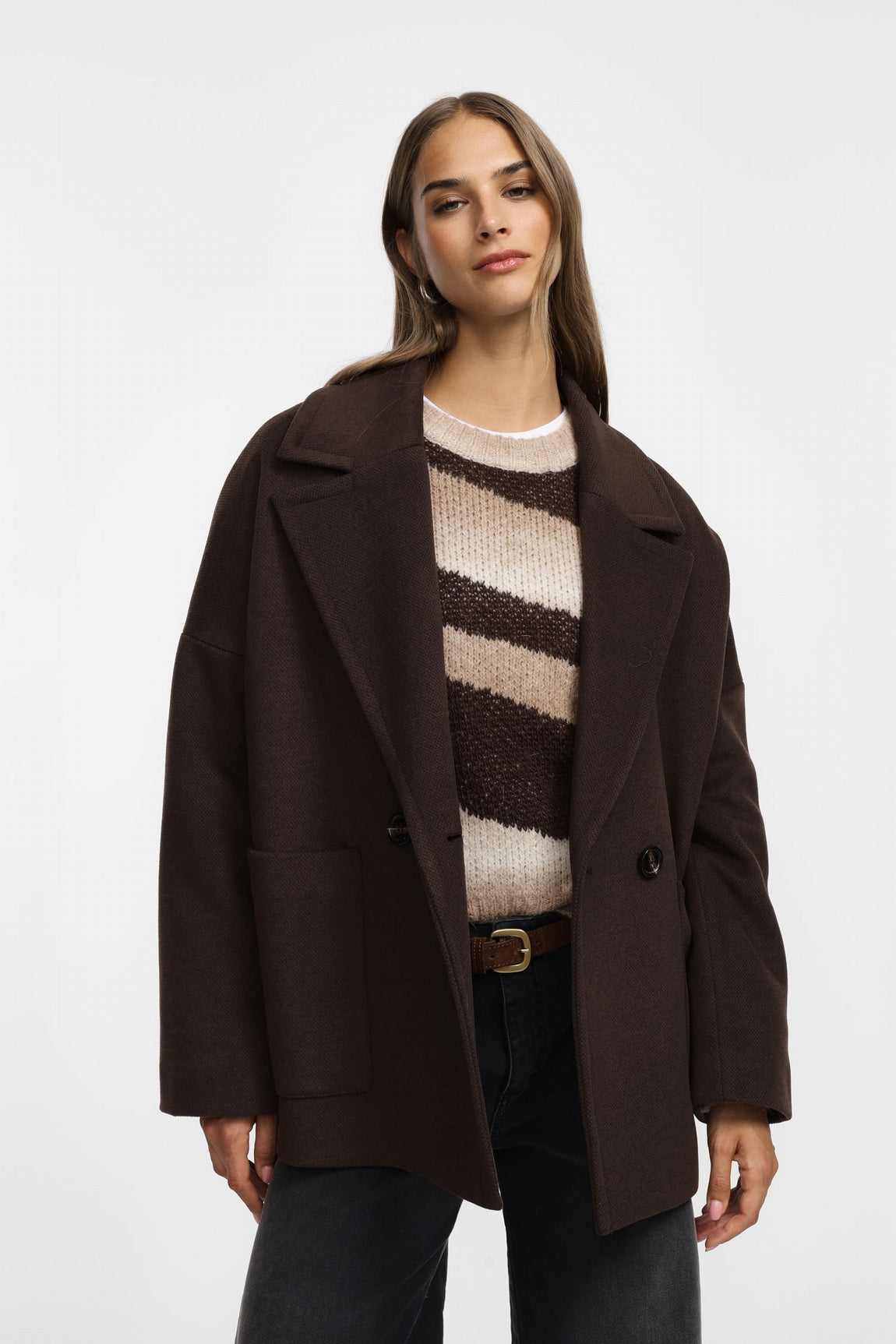 Please Manteau Cioccolato K493sspezi
