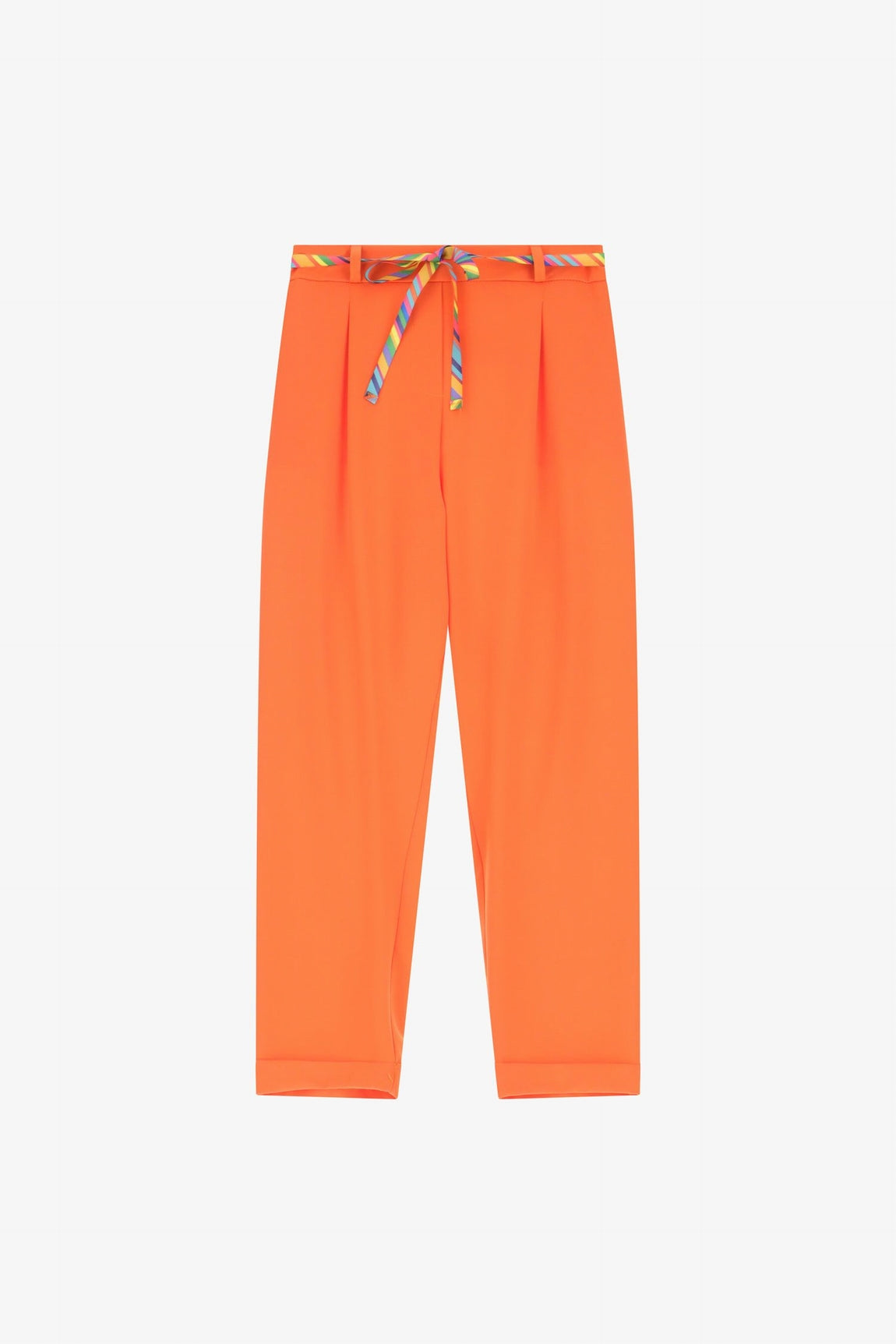 Please Pantalon Arancio P2xxbu5000