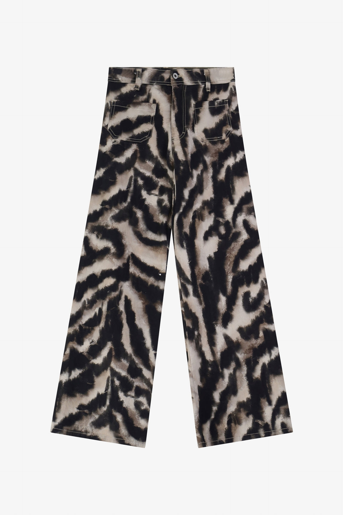 Please Pantalon Beige Nero P0r5dpjc10