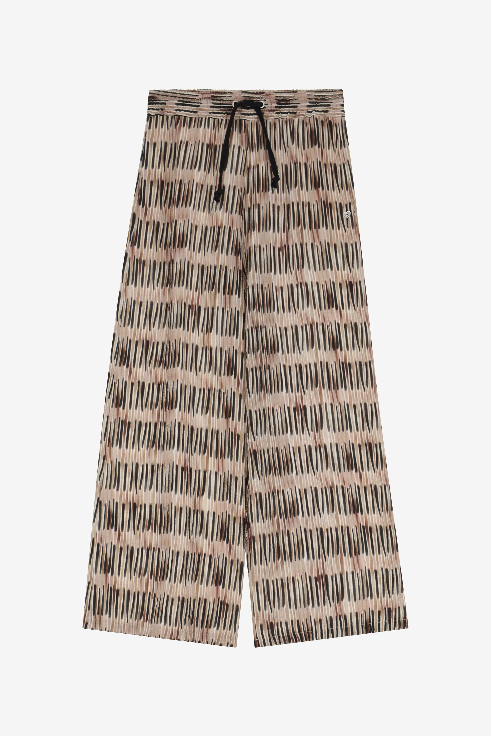 Please Pantalon Beige Nero P1mrdmi000