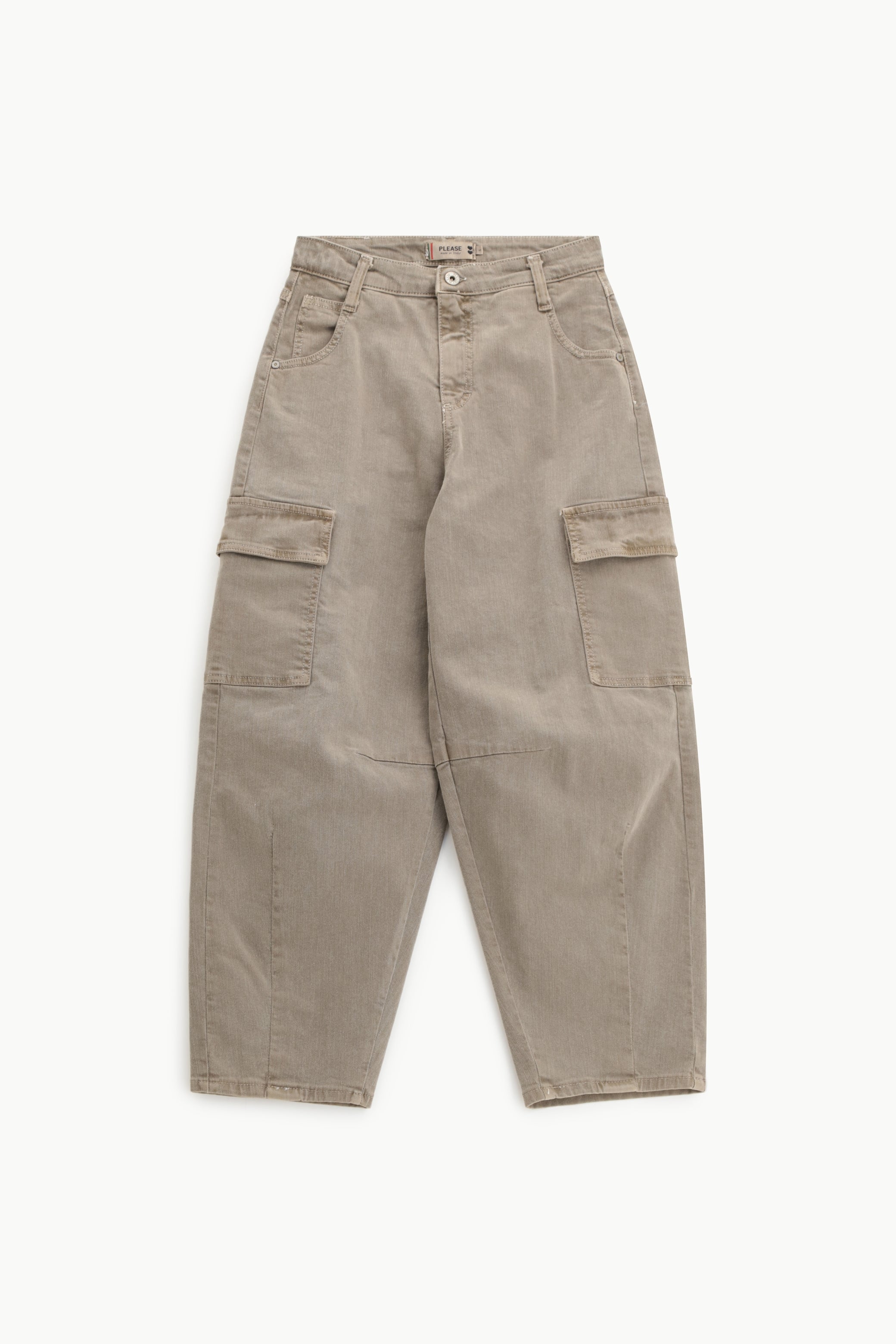 Please Pantalon Marrone P3khho2c75
