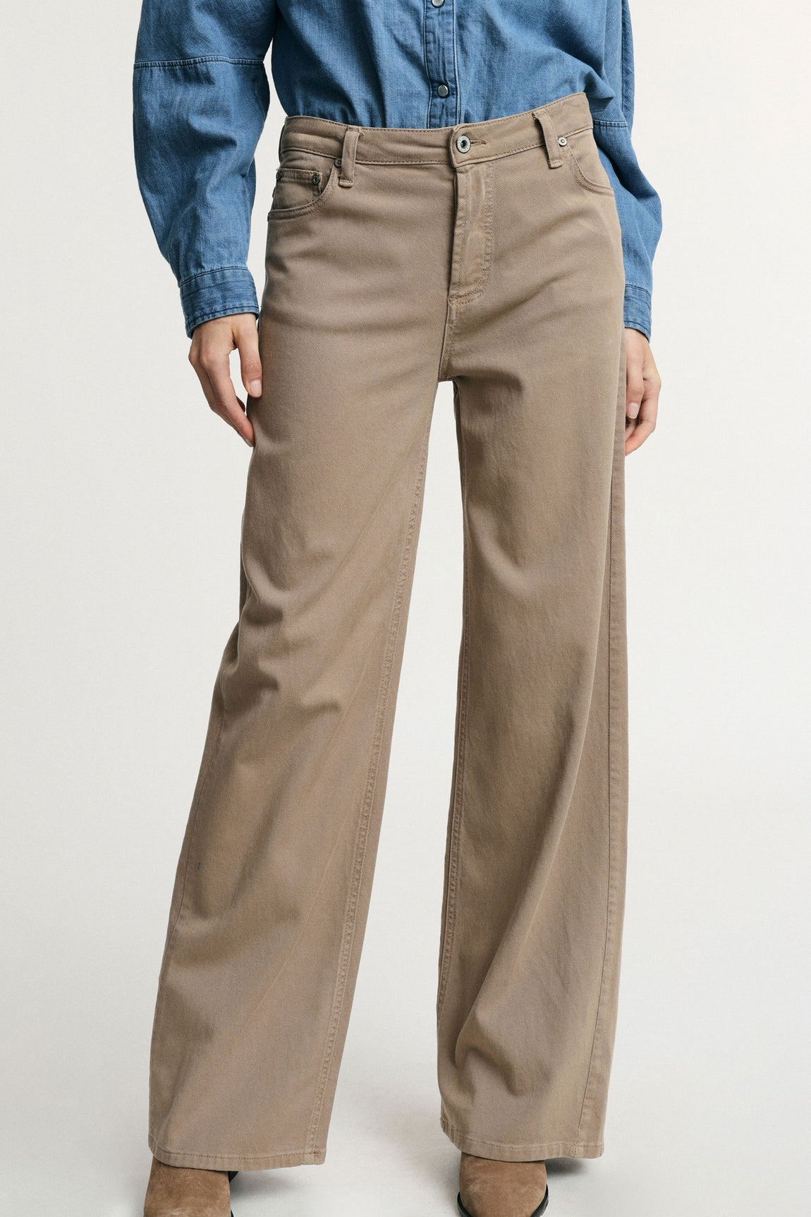 Please Pantalon Medium Taupe P0pzho2n3n