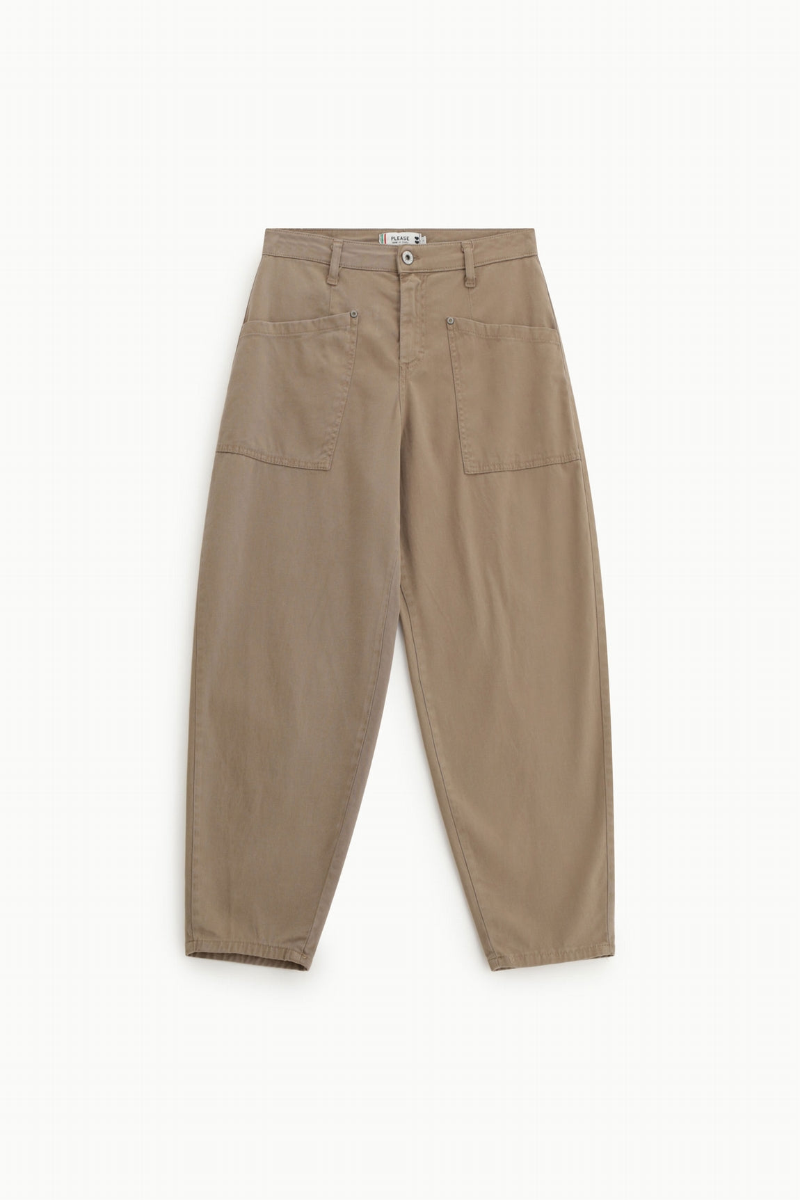 Please Pantalon Medium Taupe P2z6dhic17