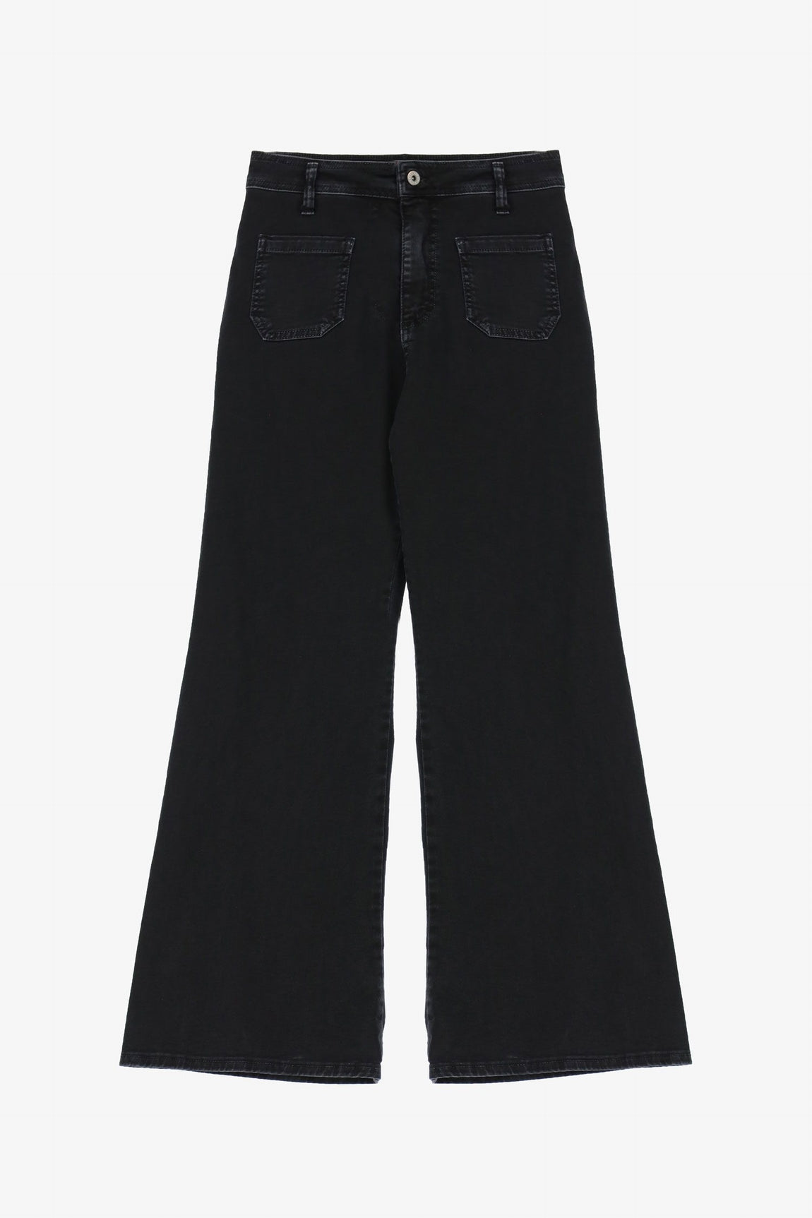 Please Pantalon Nero P0r5ho2nfx