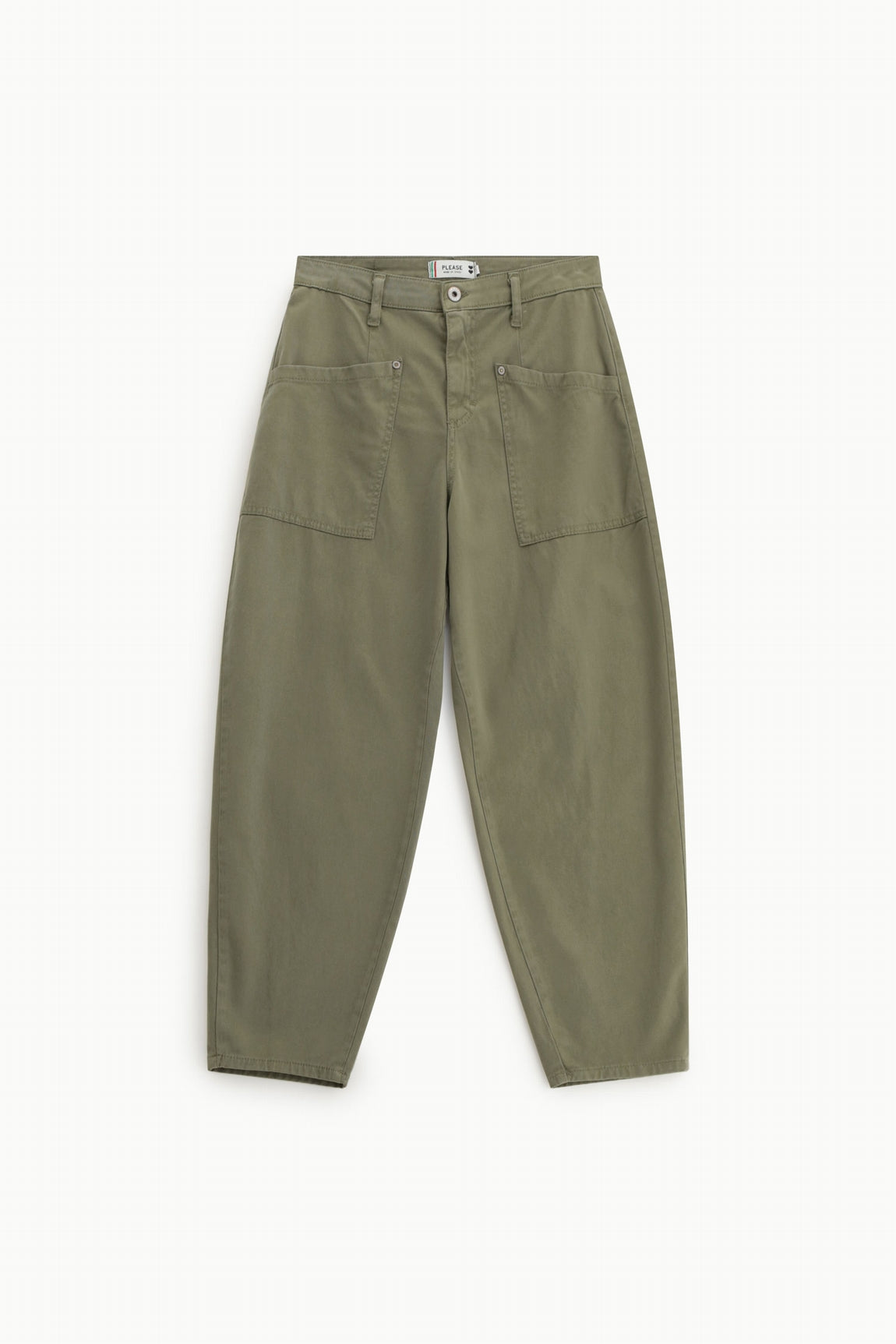 Please Pantalon Nuovo Kaki P2z6dhic17