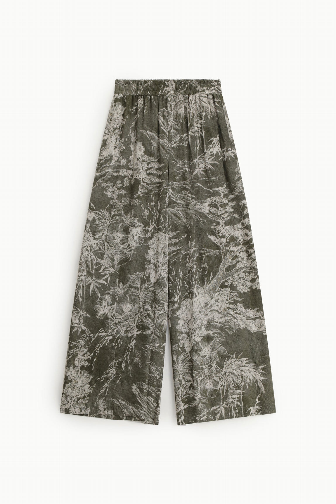 Please Pantalon Verde P21kdyo000